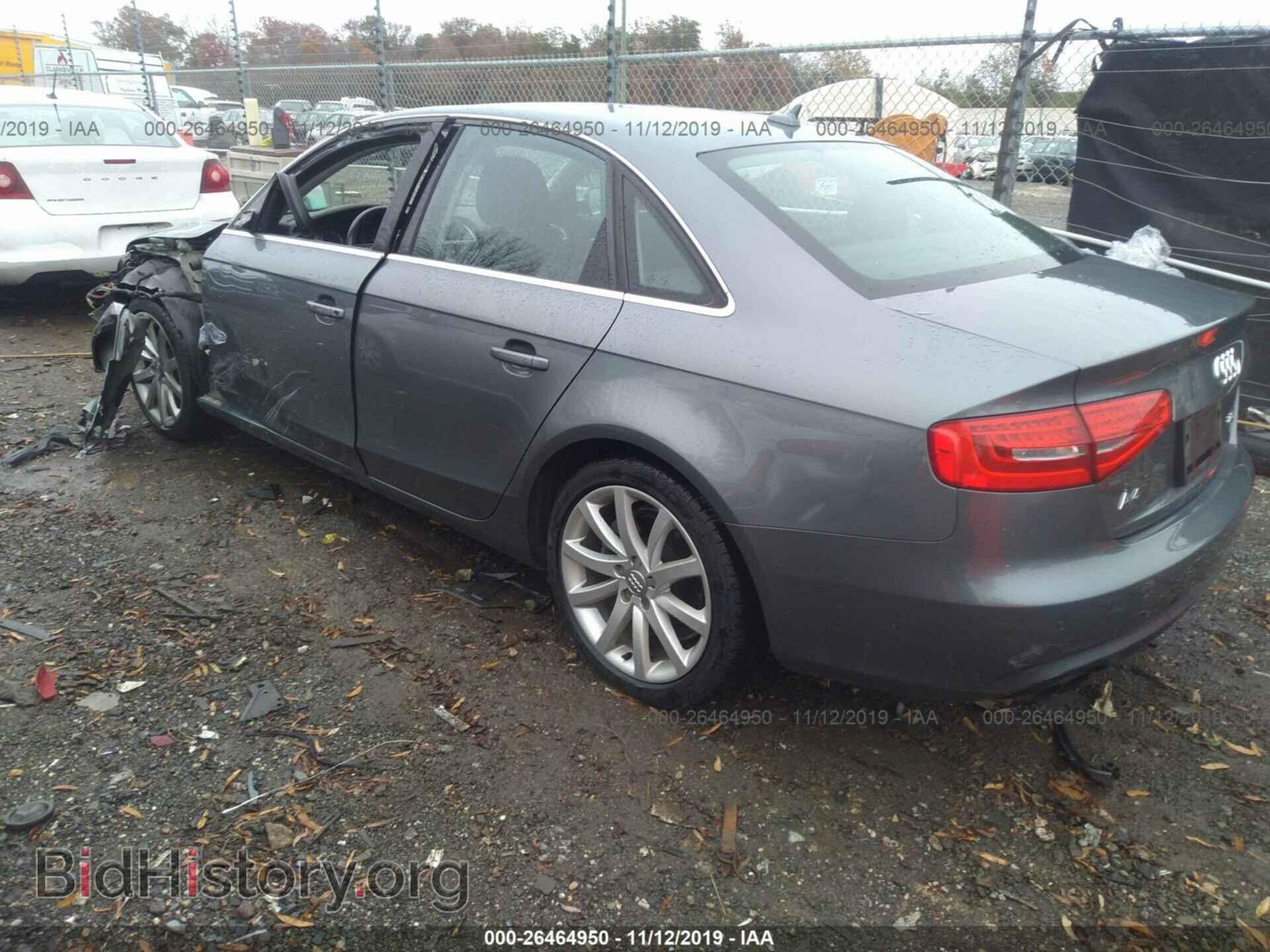 2013 AUDI A4 - VIN: WAUFFAFL2DN016495 - Фото 3