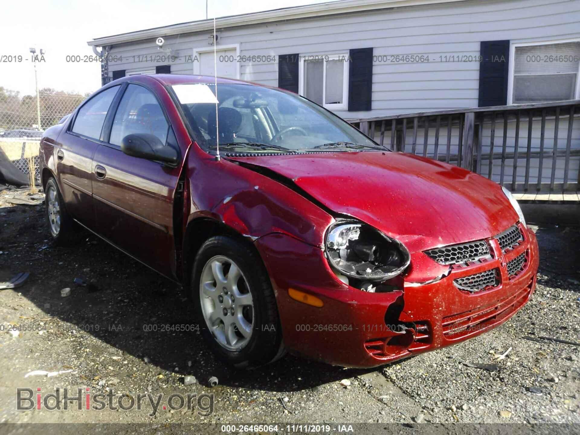Photo 1B3ES56C53D236009 - Dodge Neon 2003