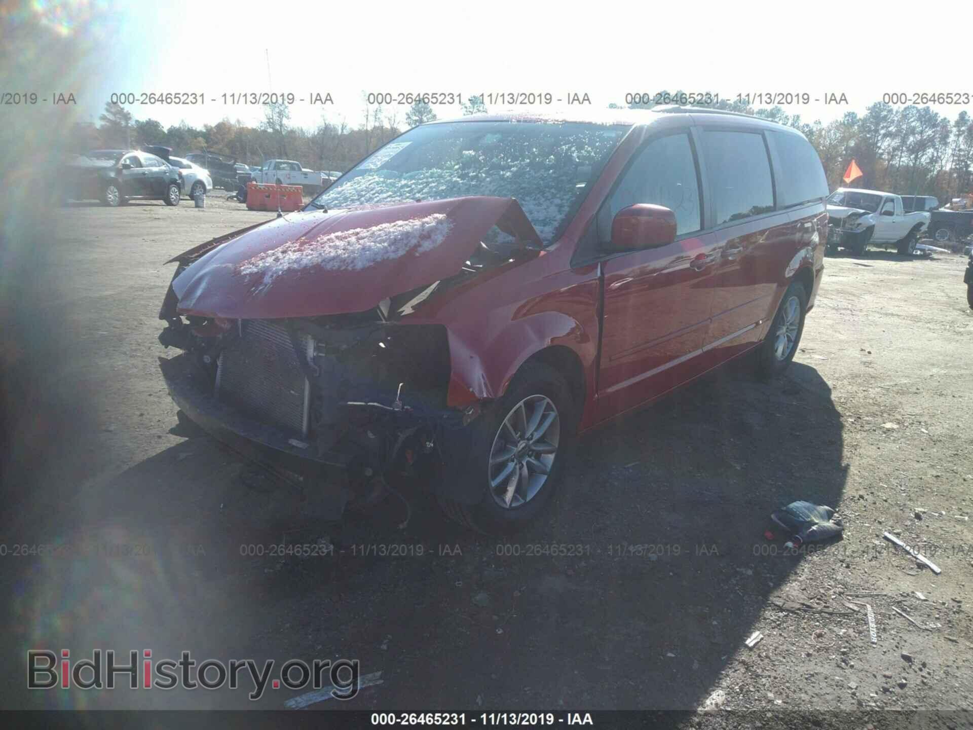 2014 Dodge Grand Caravan - VIN: 2C4RDGEG7ER431409 - Фото 2