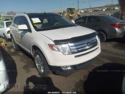 2009 Ford EDGE Limited, белый — VIN 2FMDK49C19BA87169, IAAI