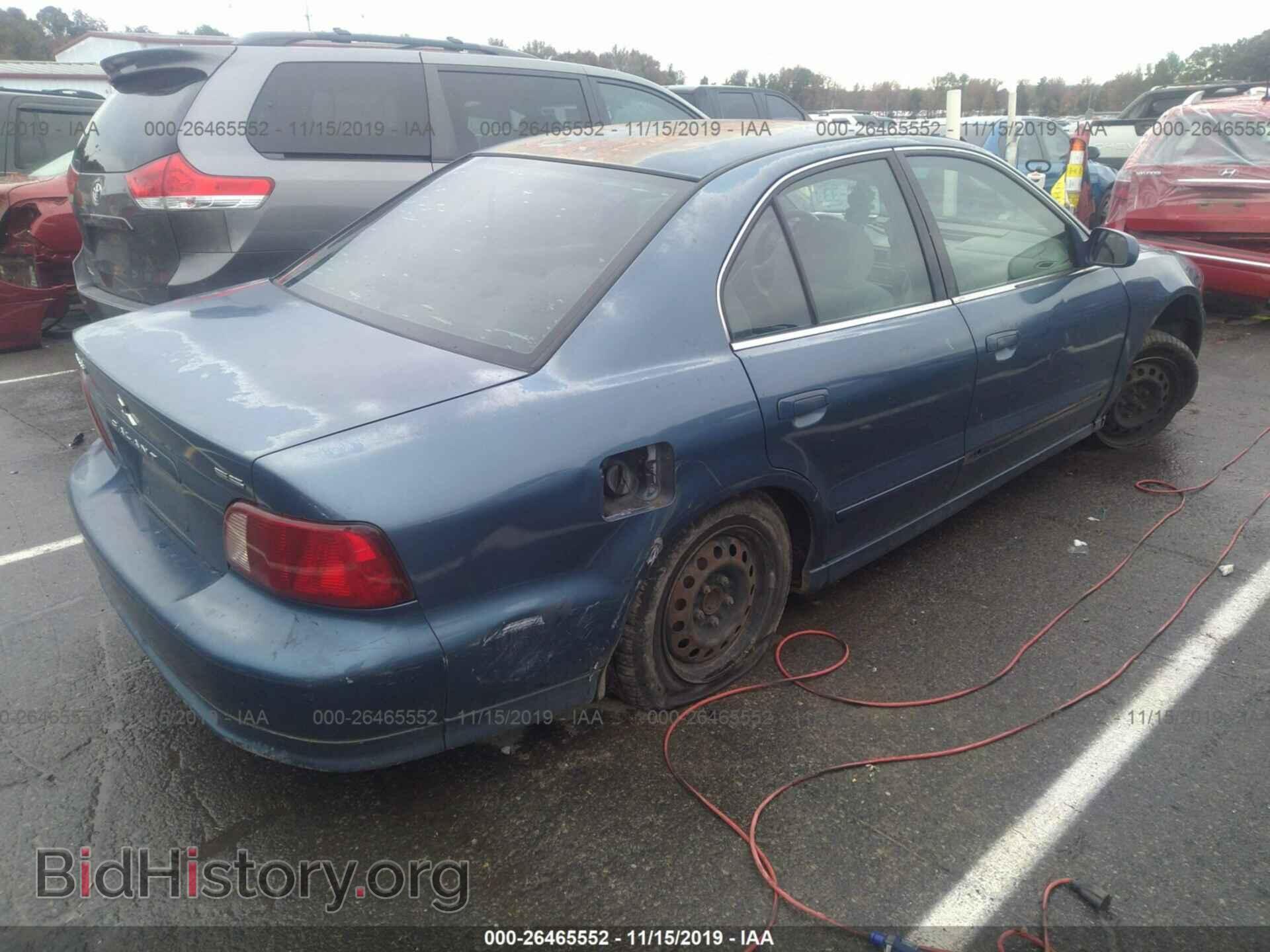 2002 MITSUBISHI GALANT - VIN: 4A3AA46G02E158595 - Фото 4