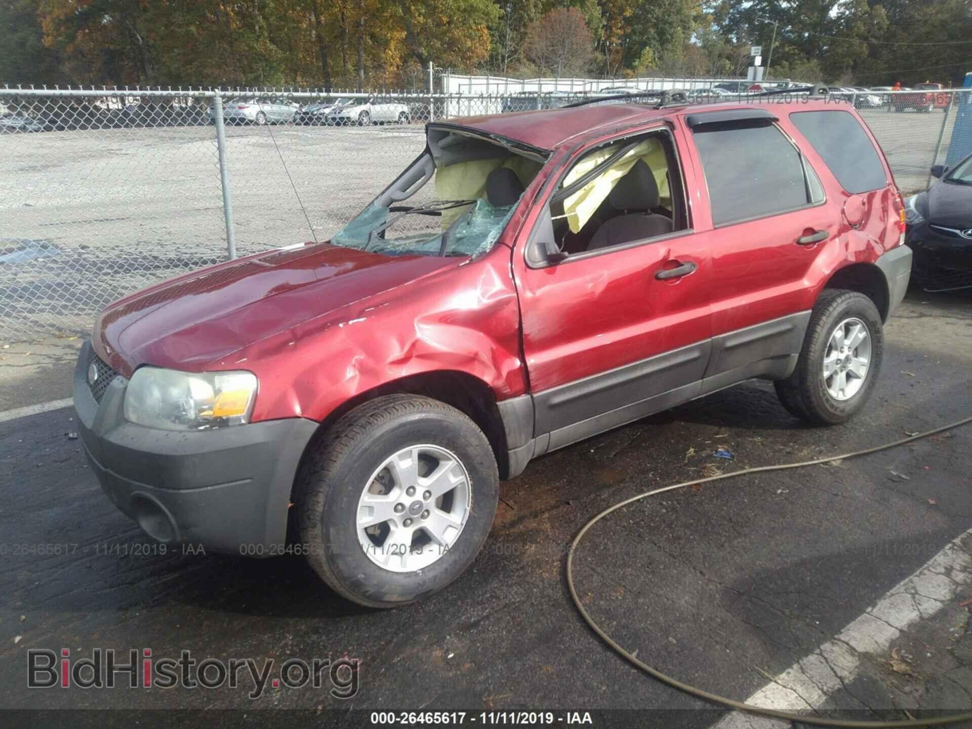 2005 FORD ESCAPE - VIN: 1FMCU93165KB35517 - Фото 2