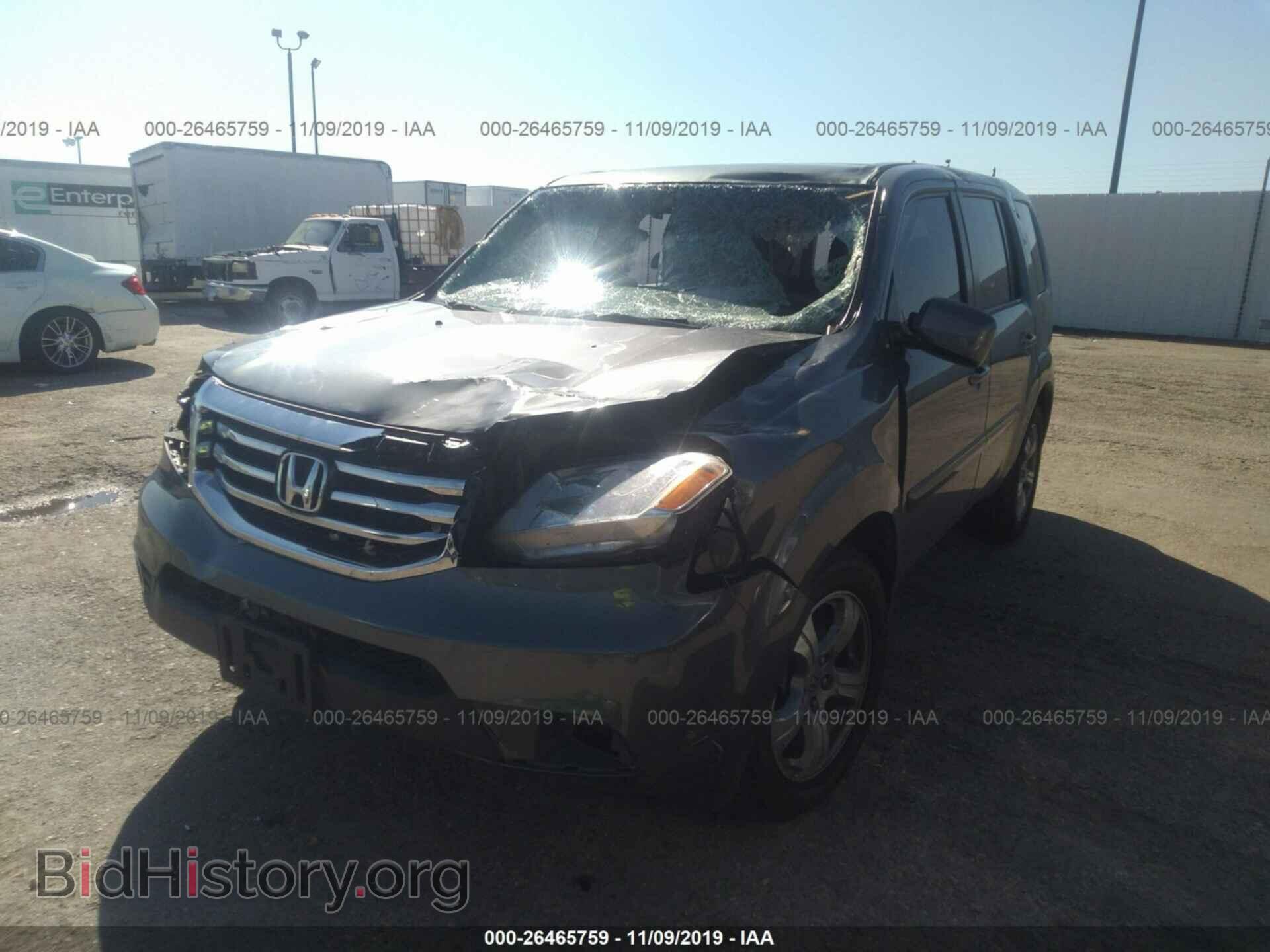 2012 HONDA PILOT - VIN: 5FNYF3H55CB014369 - Фото 2