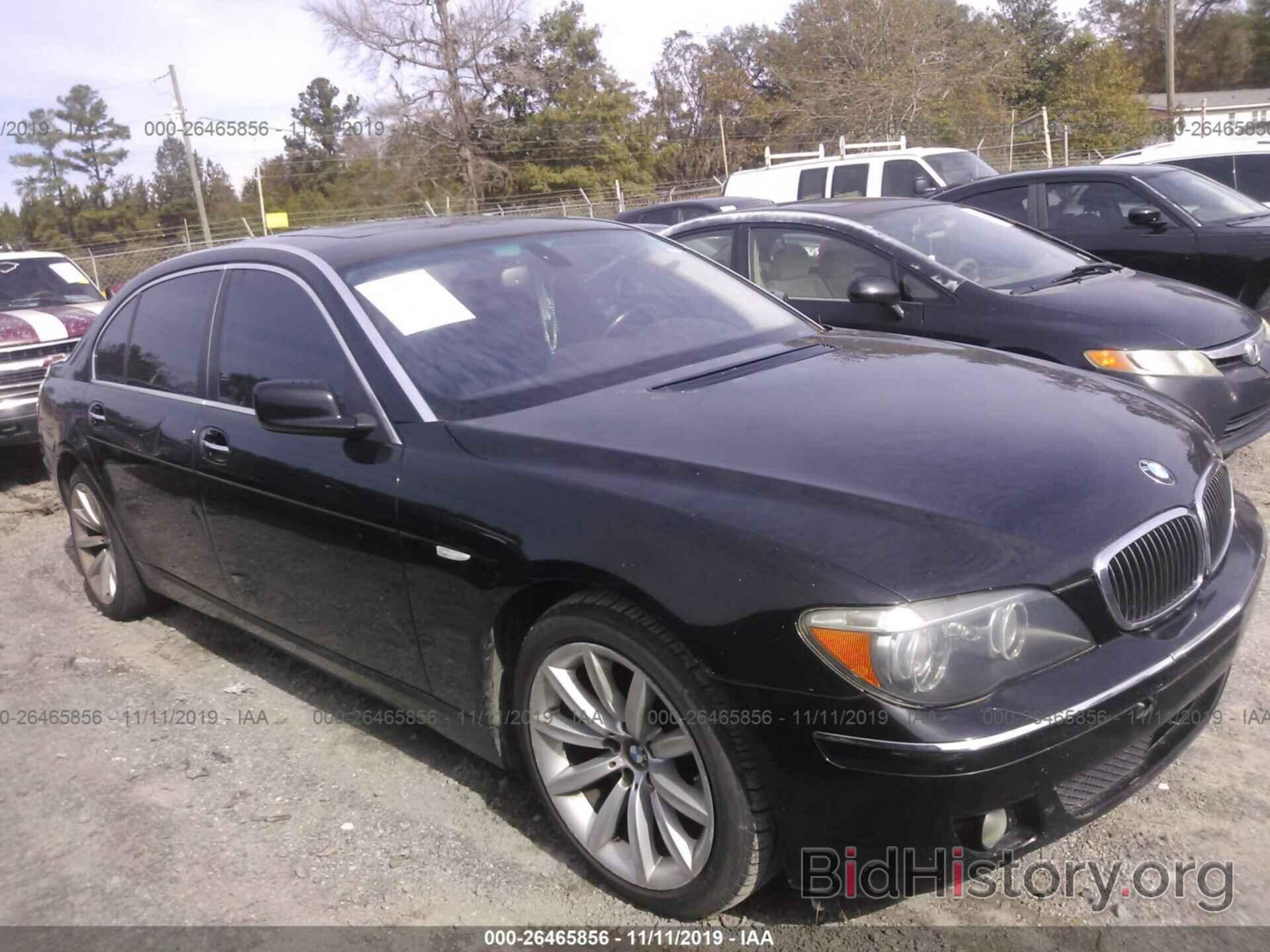 Photo WBAHN83507DT76109 - BMW 750 2007