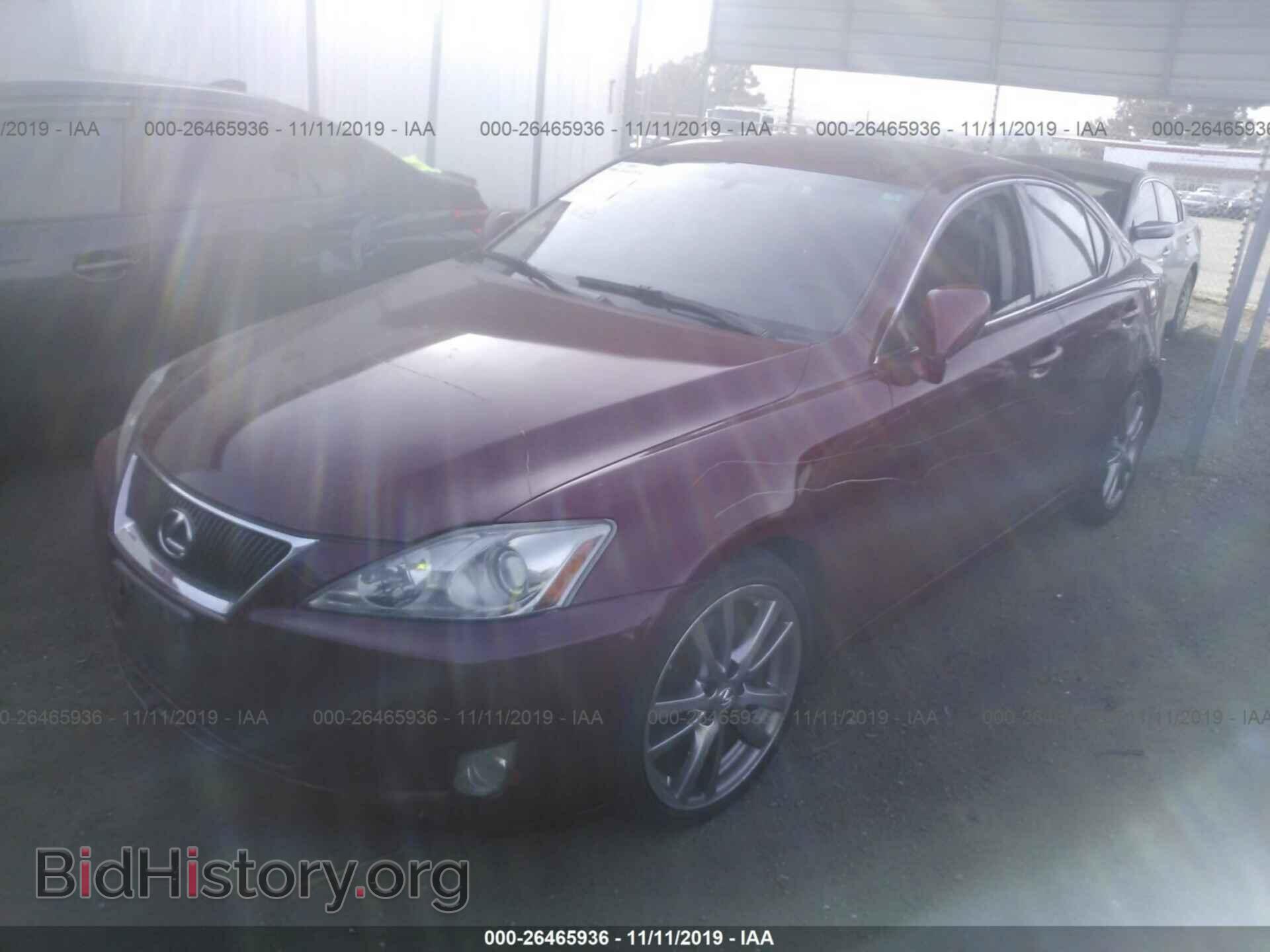 2008 LEXUS IS - VIN: JTHBK262082070376 - Photo 2