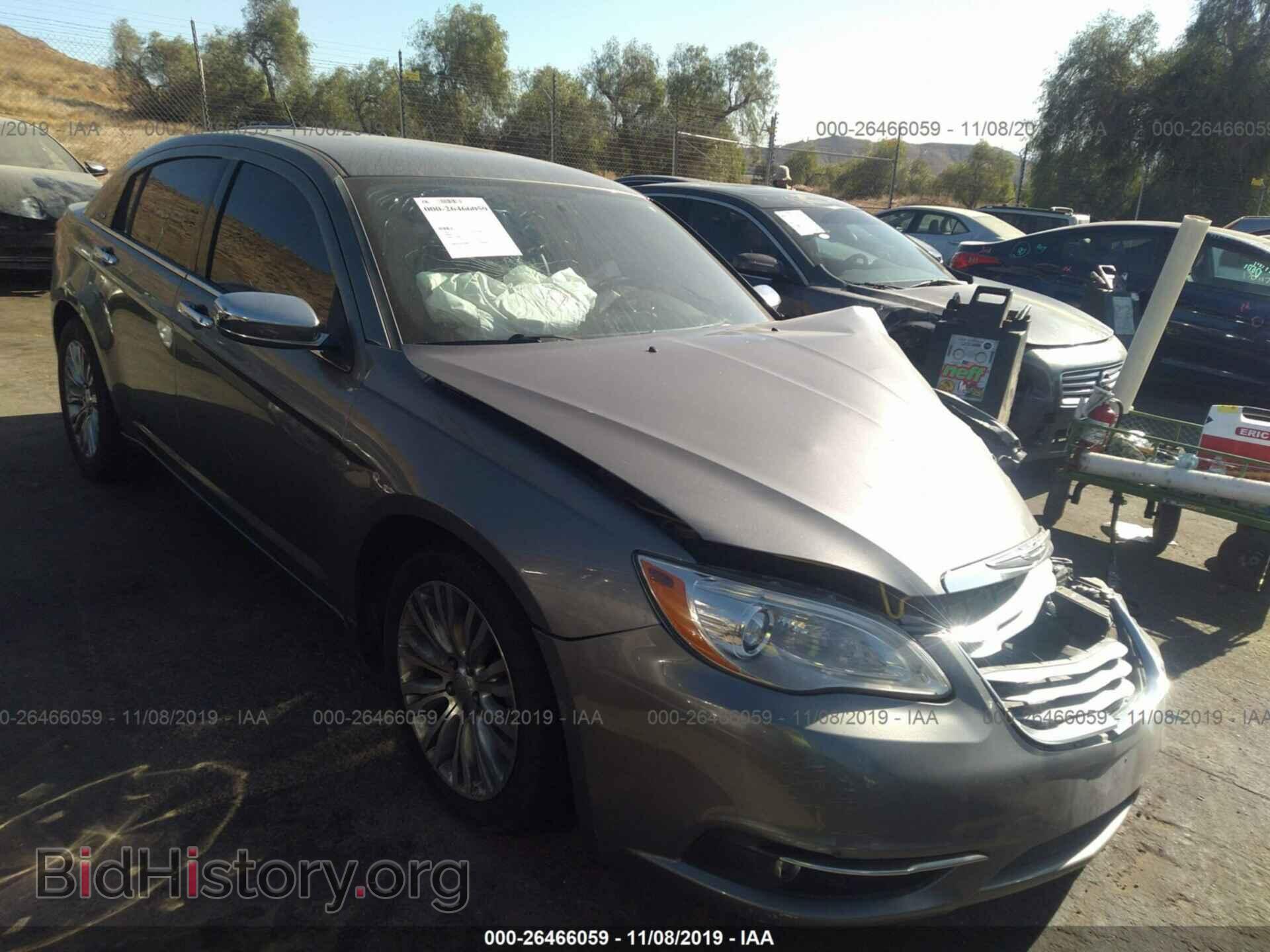 Фотография 1C3CCBCB6CN180089 - Chrysler 200 2012