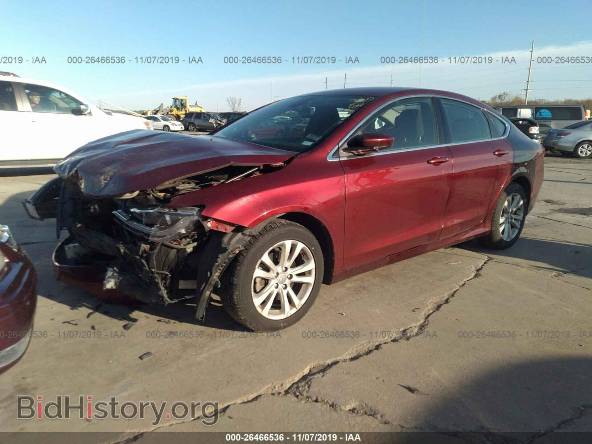 2015 CHRYSLER 200 - VIN: 1C3CCCAB2FN598498 - Фото 2
