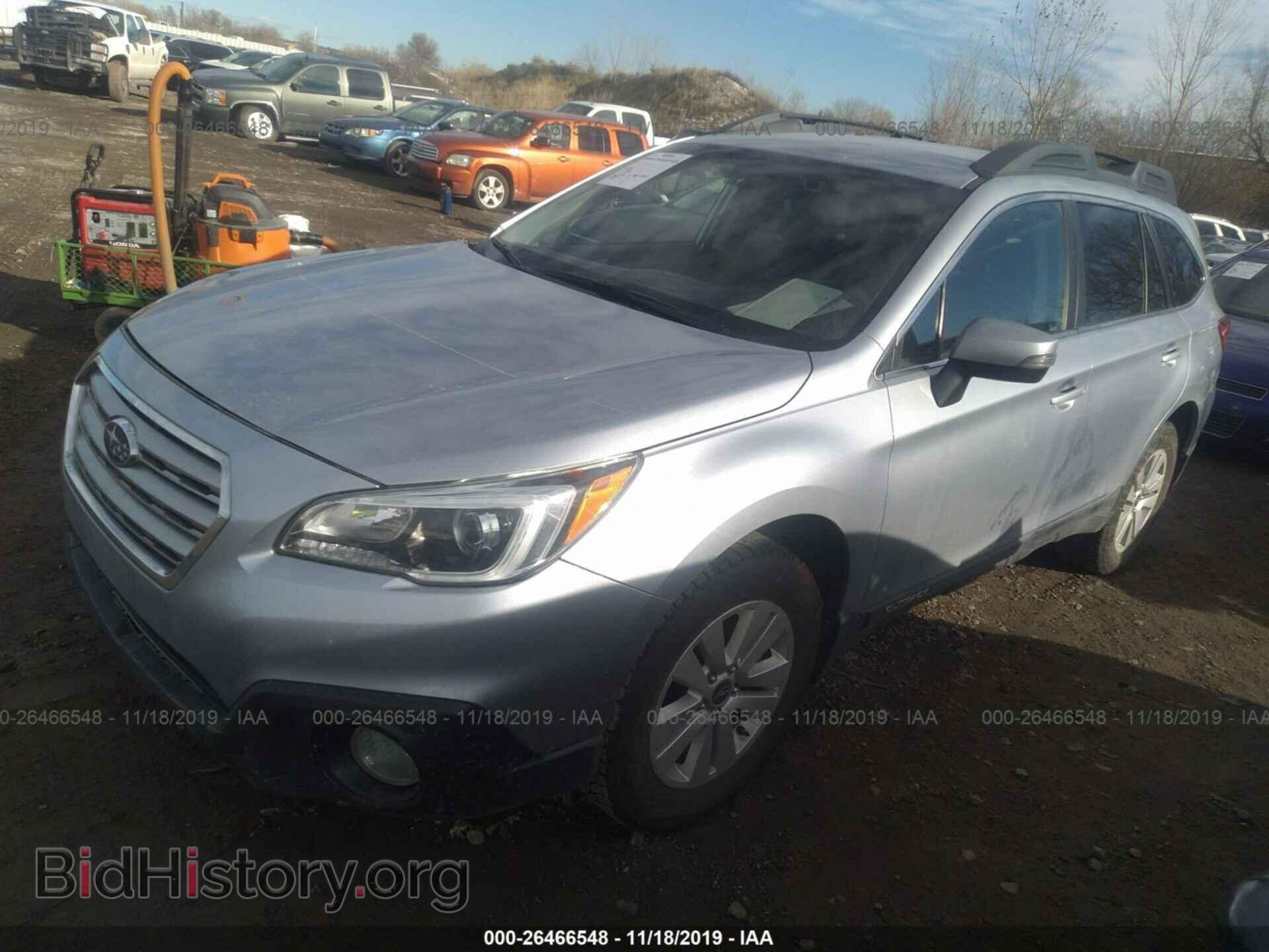 2015 SUBARU OUTBACK - VIN: 4S4BSAFC4F3304459 - Фото 2