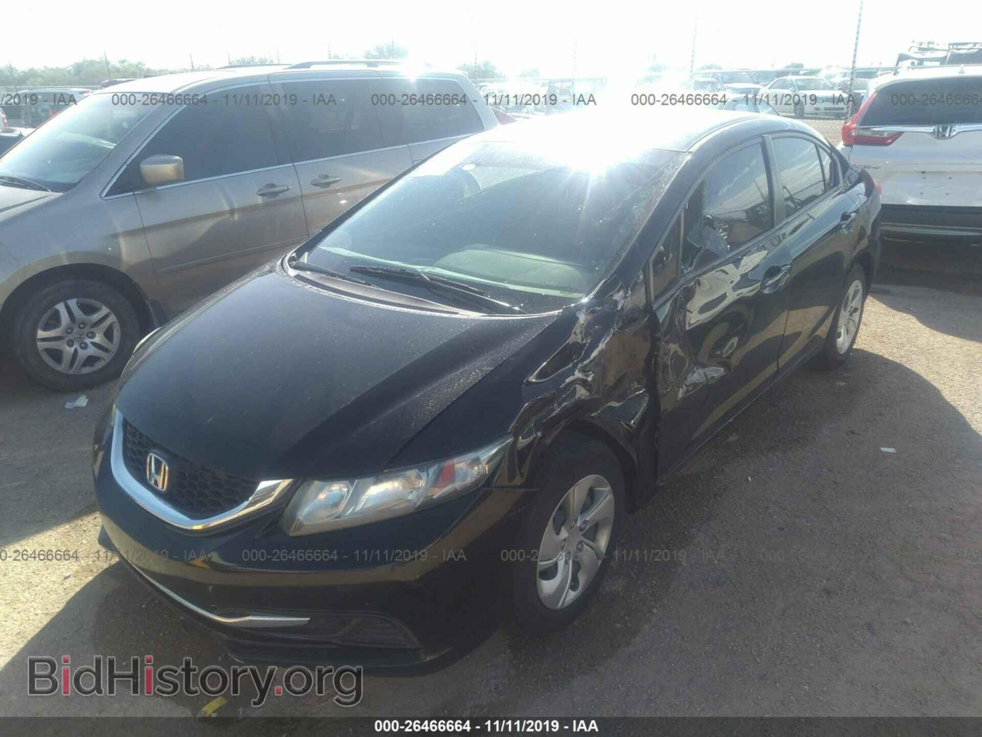 2013 Honda Civic - VIN: 2HGFB2F53DH301920 - Фото 2