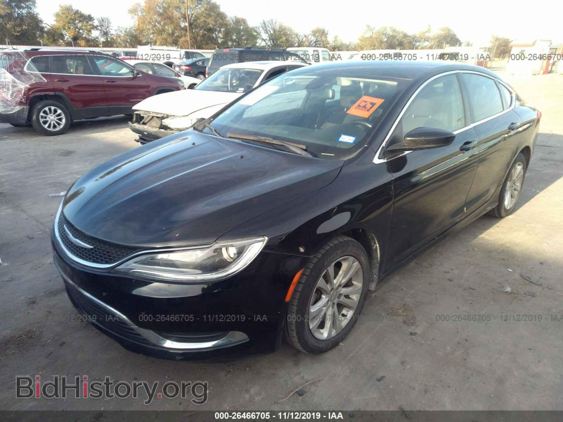 2016 CHRYSLER 200 - VIN: 1C3CCCAB5GN152511 - Фото 2
