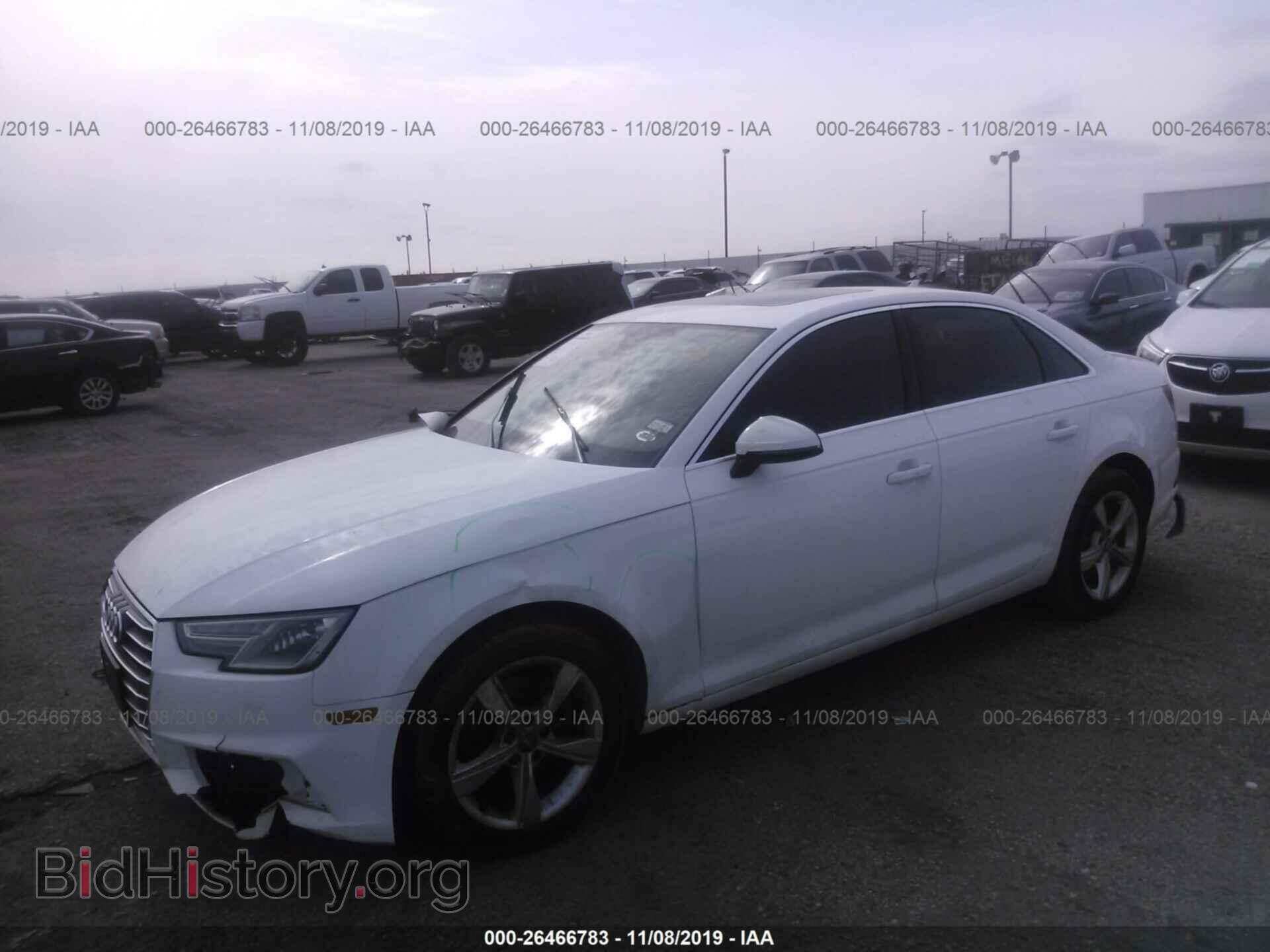2019 AUDI A4 - VIN: WAUGMAF46KN004558 - Фото 2