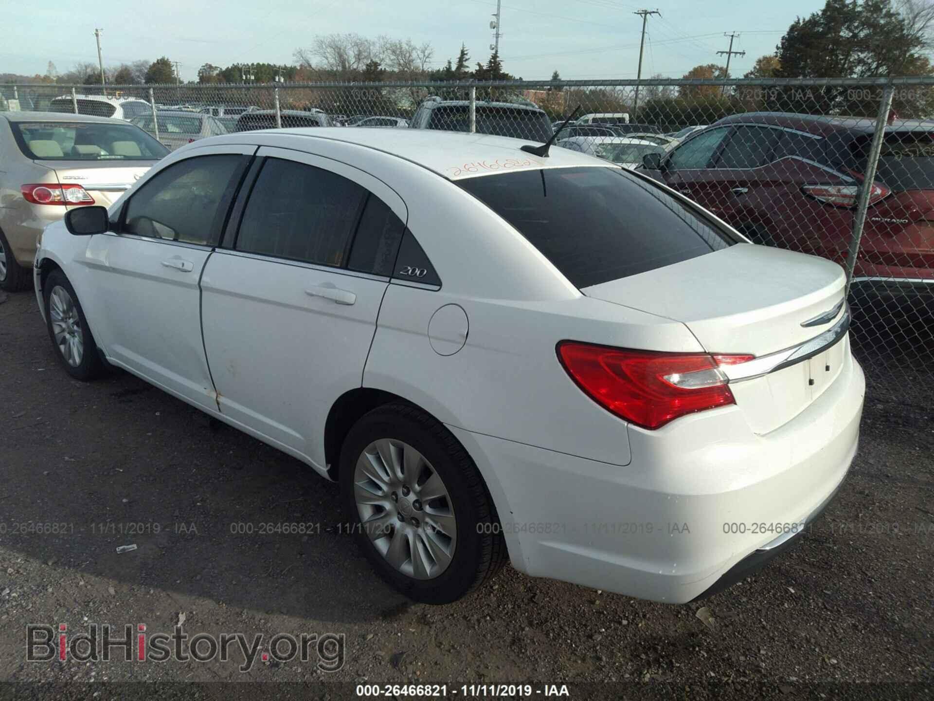 2012 CHRYSLER 200 - VIN: 1C3CCBAB2CN145522 - Photo 3