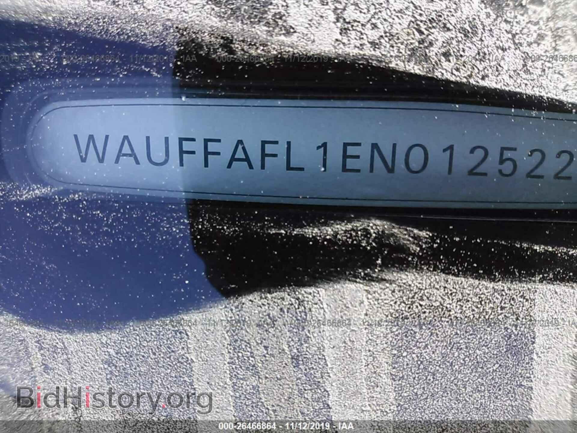 2014 AUDI A4 - VIN: WAUFFAFL1EN012522 - Photo 3