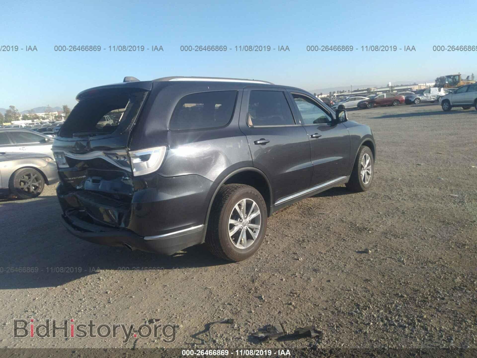 2015 DODGE DURANGO - VIN: 1C4RDJDG4FC702743 - Photo 4
