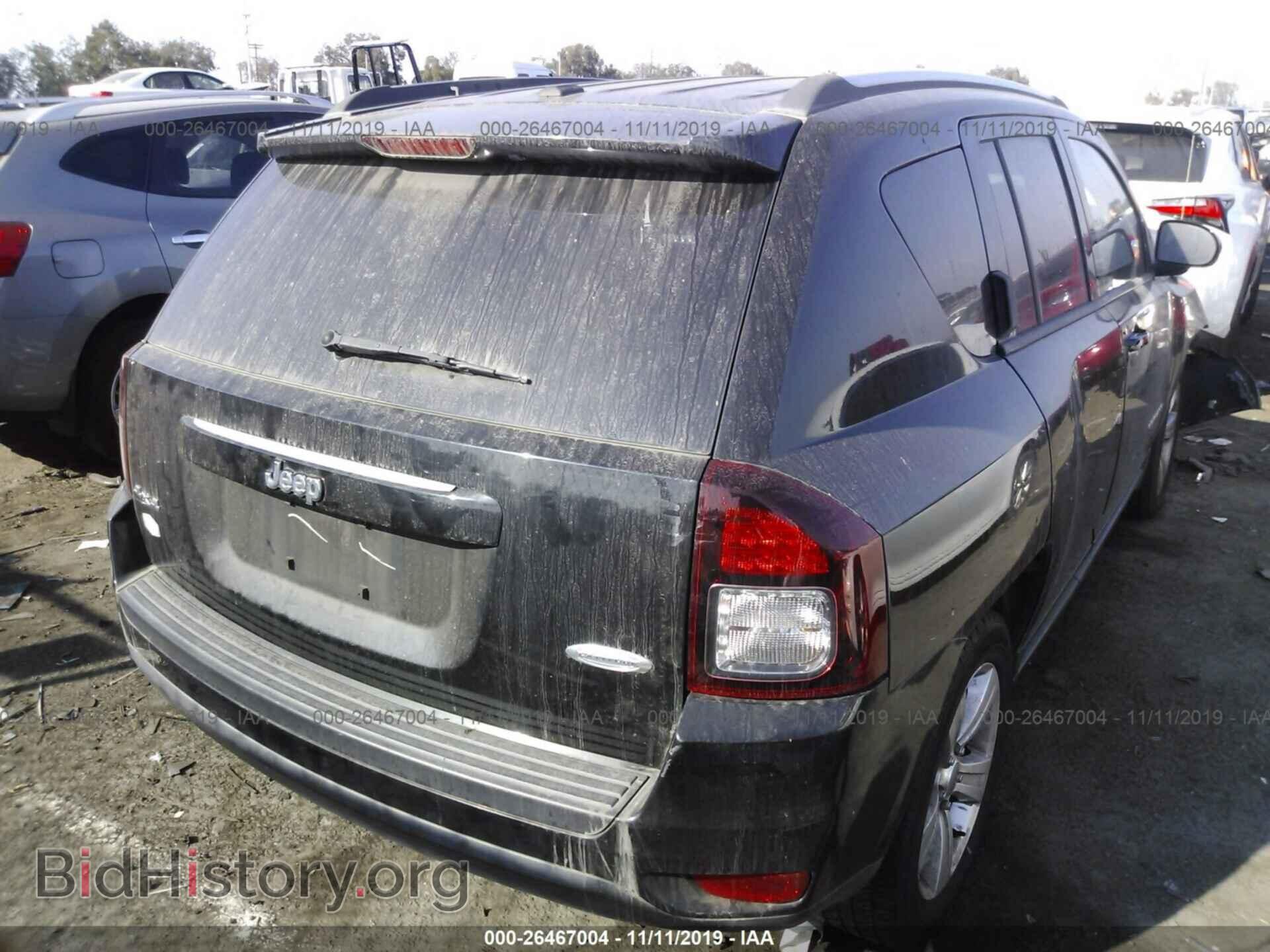 2014 JEEP COMPASS - VIN: 1C4NJDEB3ED500559 - Фото 4