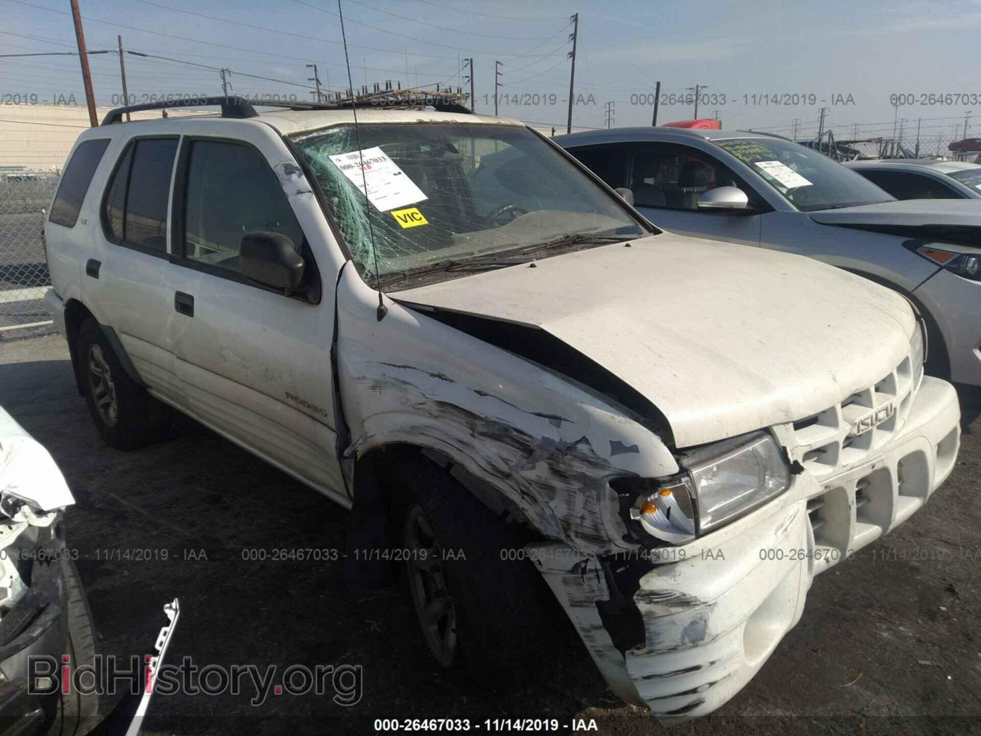 Фотография 4S2CK58W424324856 - ISUZU RODEO 2002