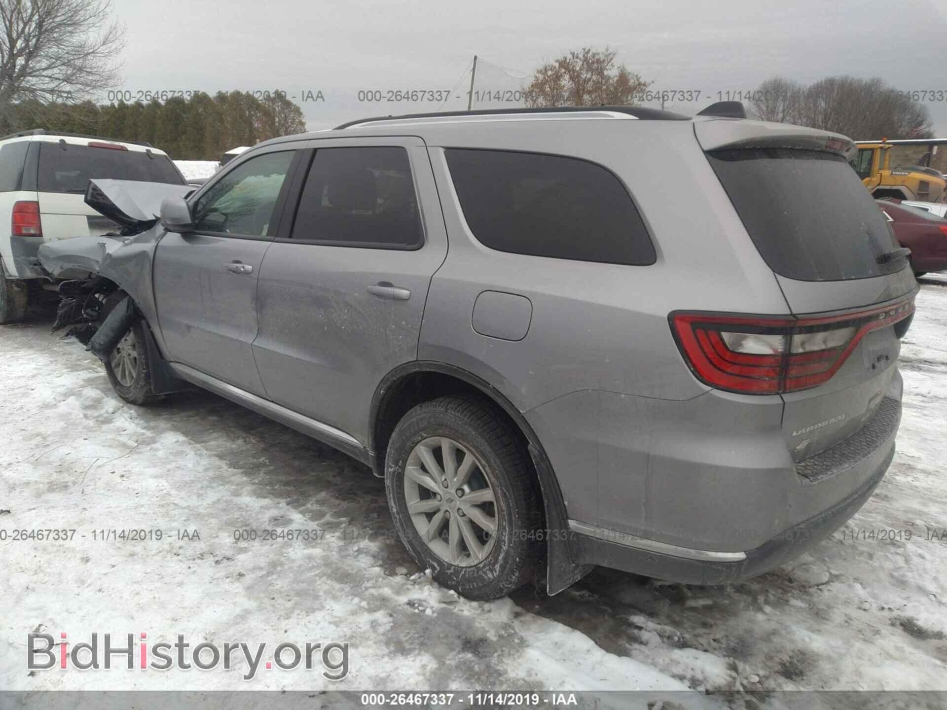 2019 DODGE DURANGO - VIN: 1C4RDJAG4KC844699 - Фото 3