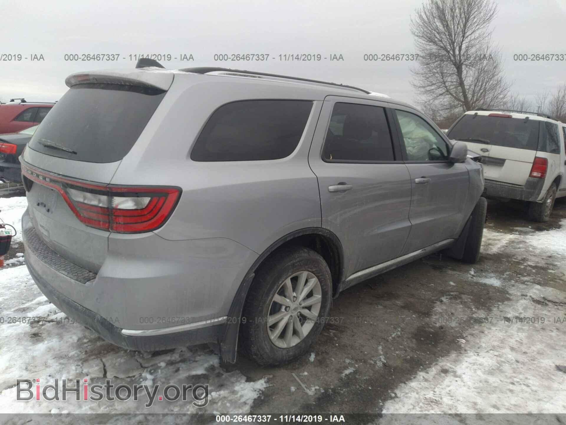 2019 DODGE DURANGO - VIN: 1C4RDJAG4KC844699 - Фото 4