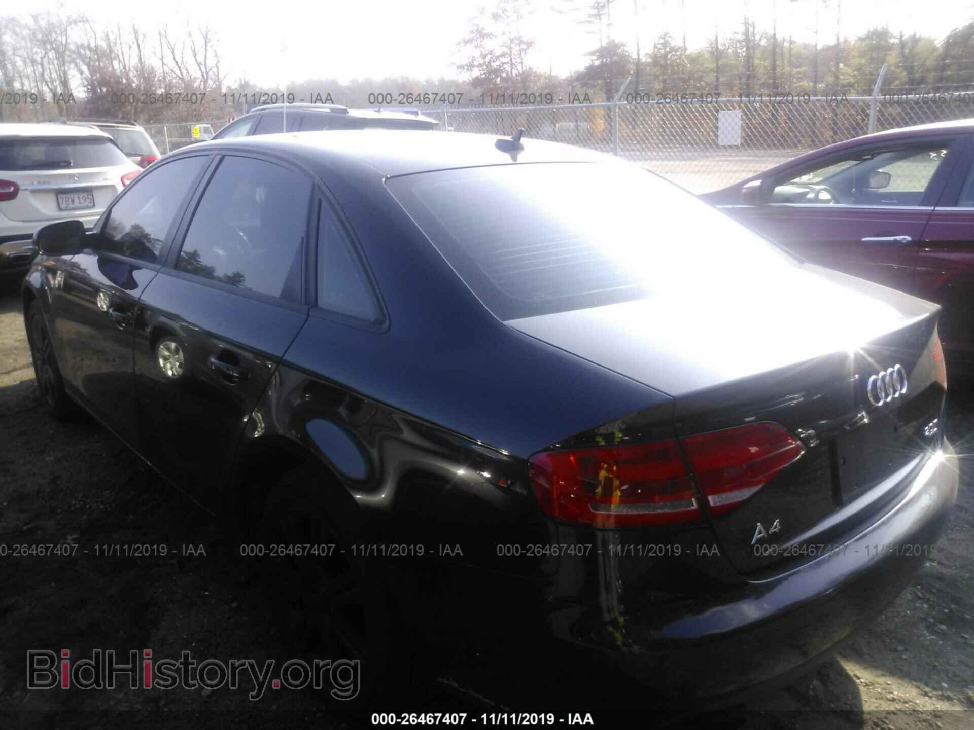 2011 Audi A4 - VIN: WAUBFAFL4BN048134 - Фото 3