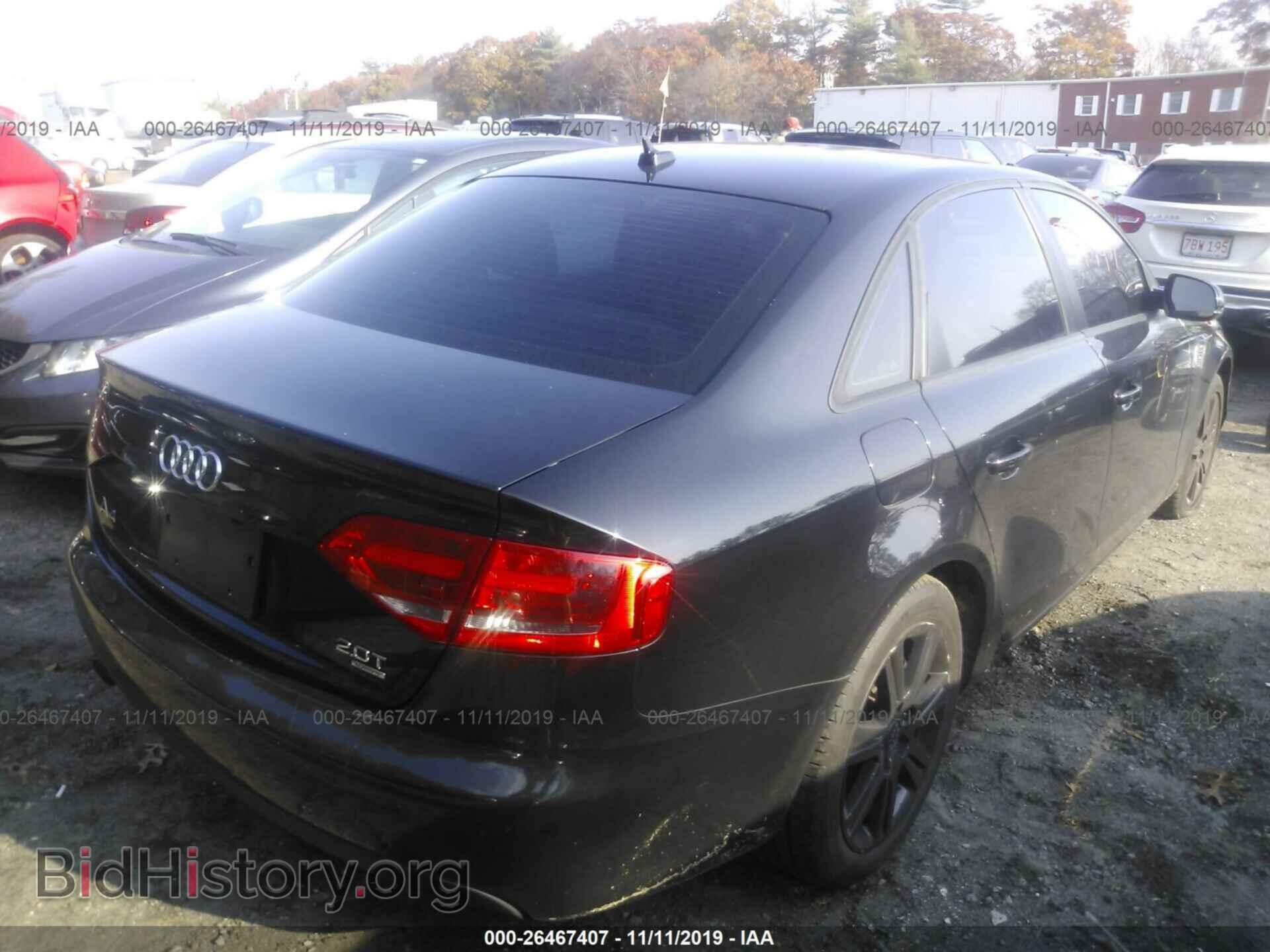 2011 Audi A4 - VIN: WAUBFAFL4BN048134 - Фото 4