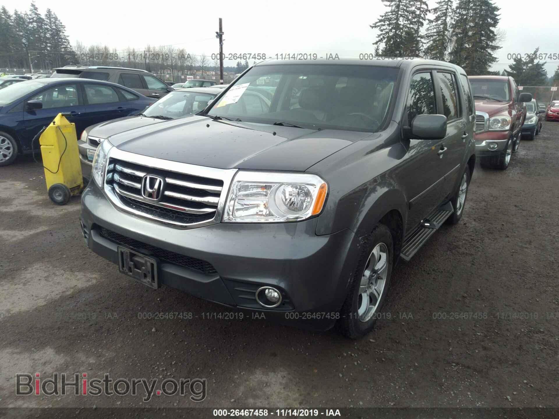 2013 HONDA PILOT - VIN: 5FNYF4H53DB049743 - Фото 2