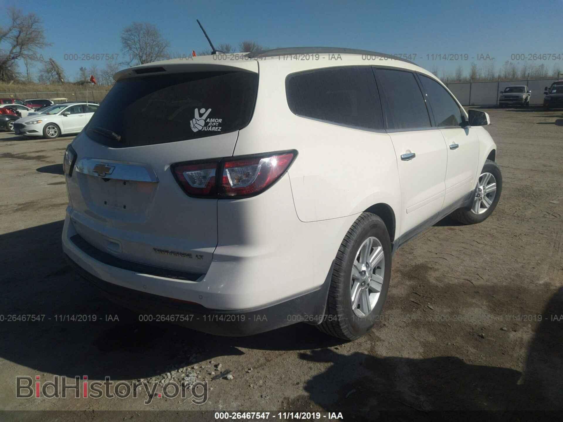 2014 CHEVROLET TRAVERSE - VIN: 1GNKVGKD4EJ312527 - Фото 4
