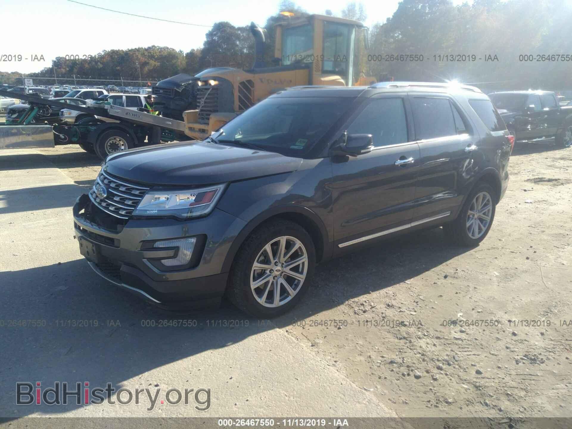 2016 FORD EXPLORER - VIN: 1FM5K8F84GGC49636 - Фото 2