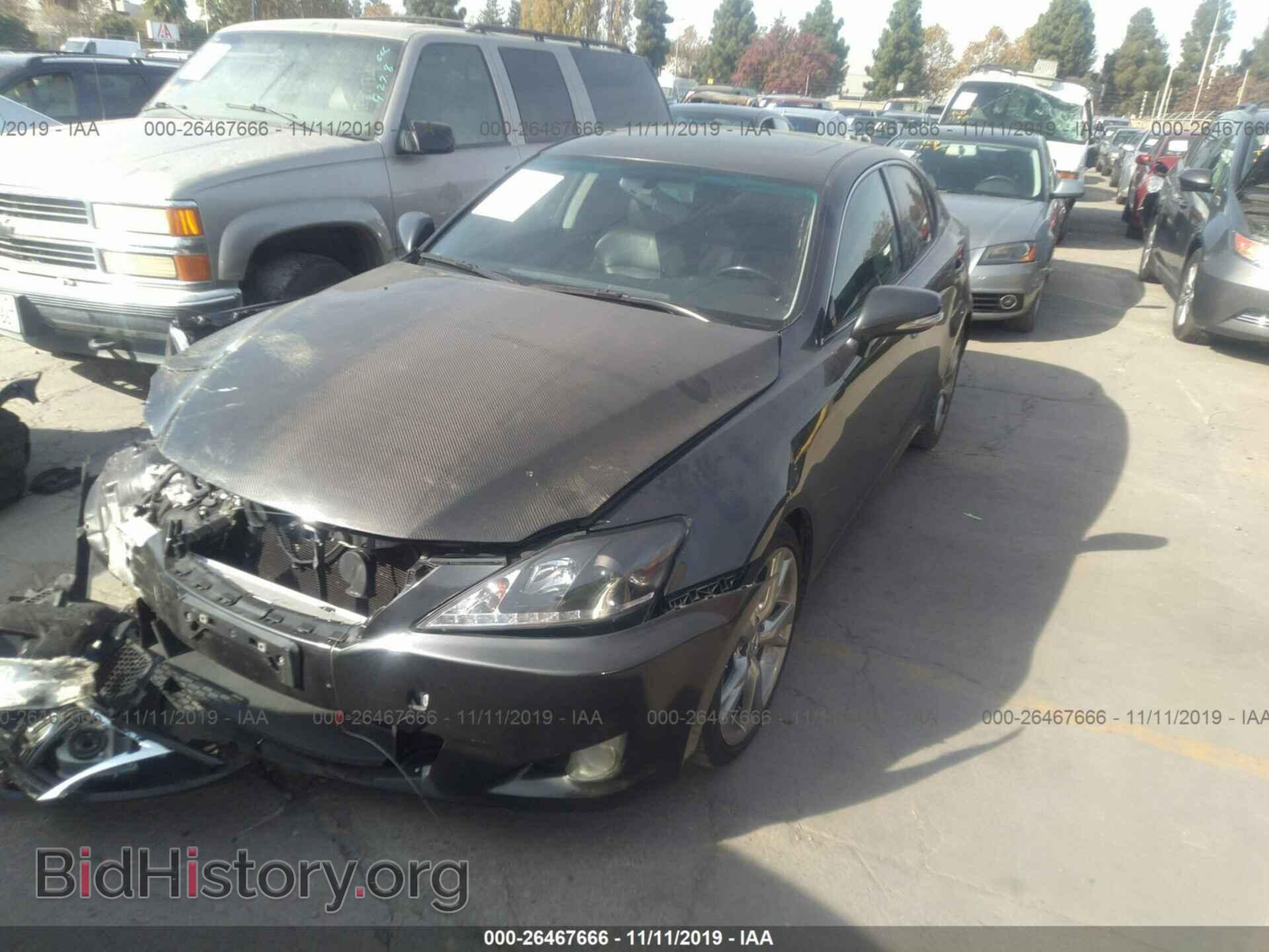 2009 LEXUS IS - VIN: JTHBK262195103532 - Фото 2