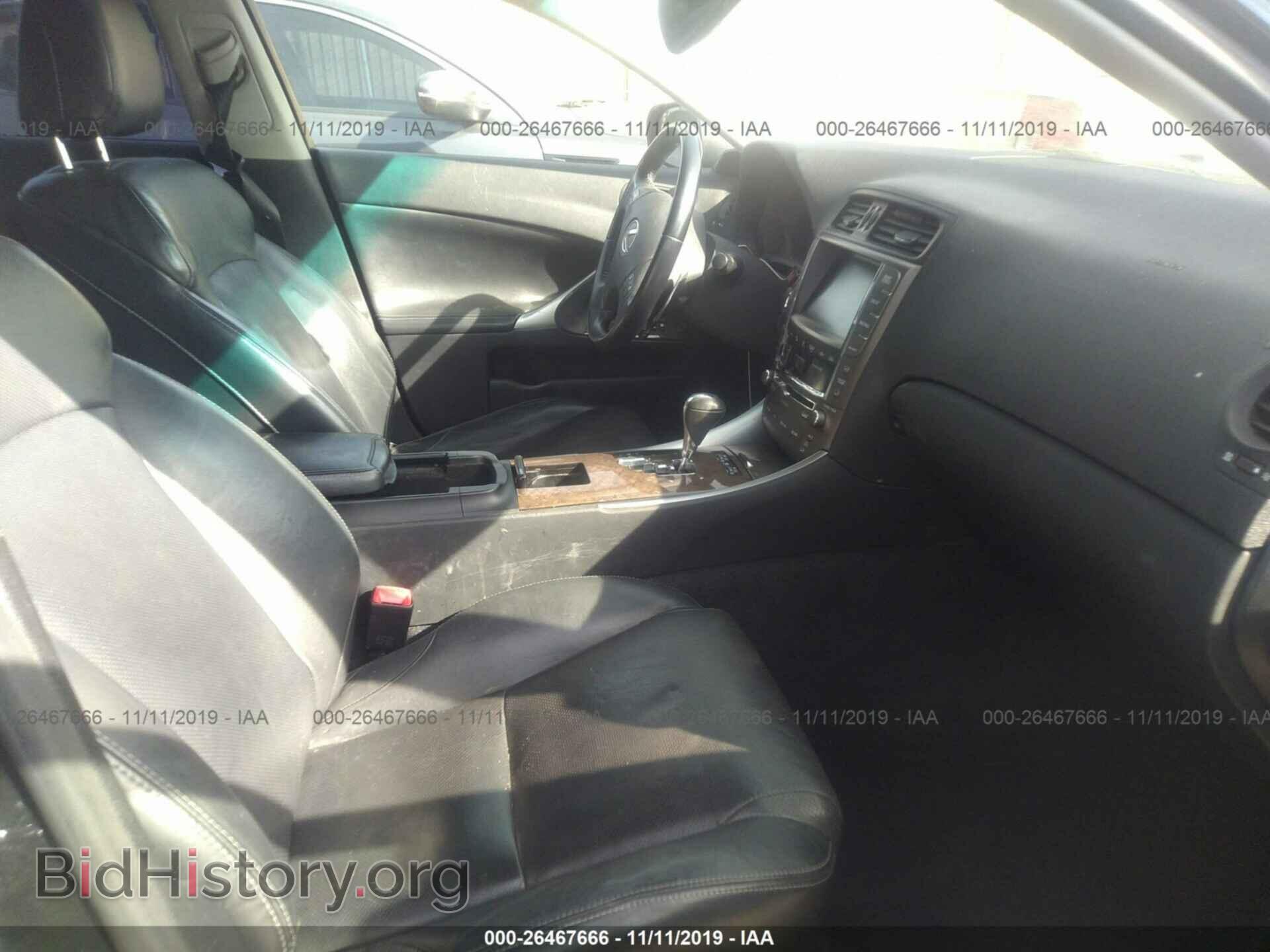2009 LEXUS IS - VIN: JTHBK262195103532 - Фото 5