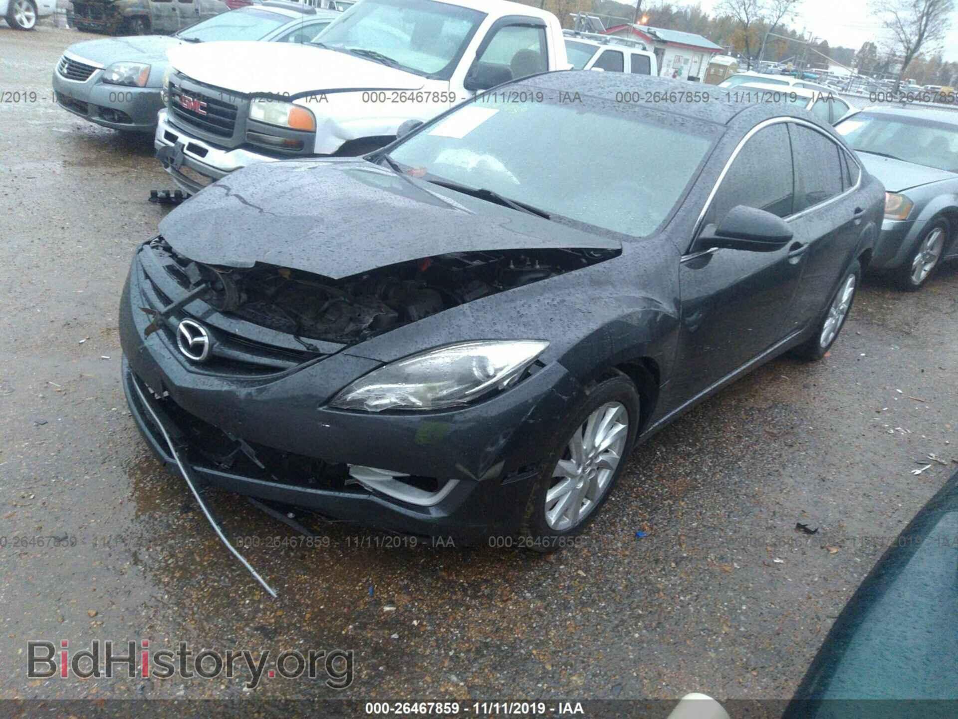 2012 MAZDA 6 - VIN: 1YVHZ8DH4C5M37797 - Фото 2
