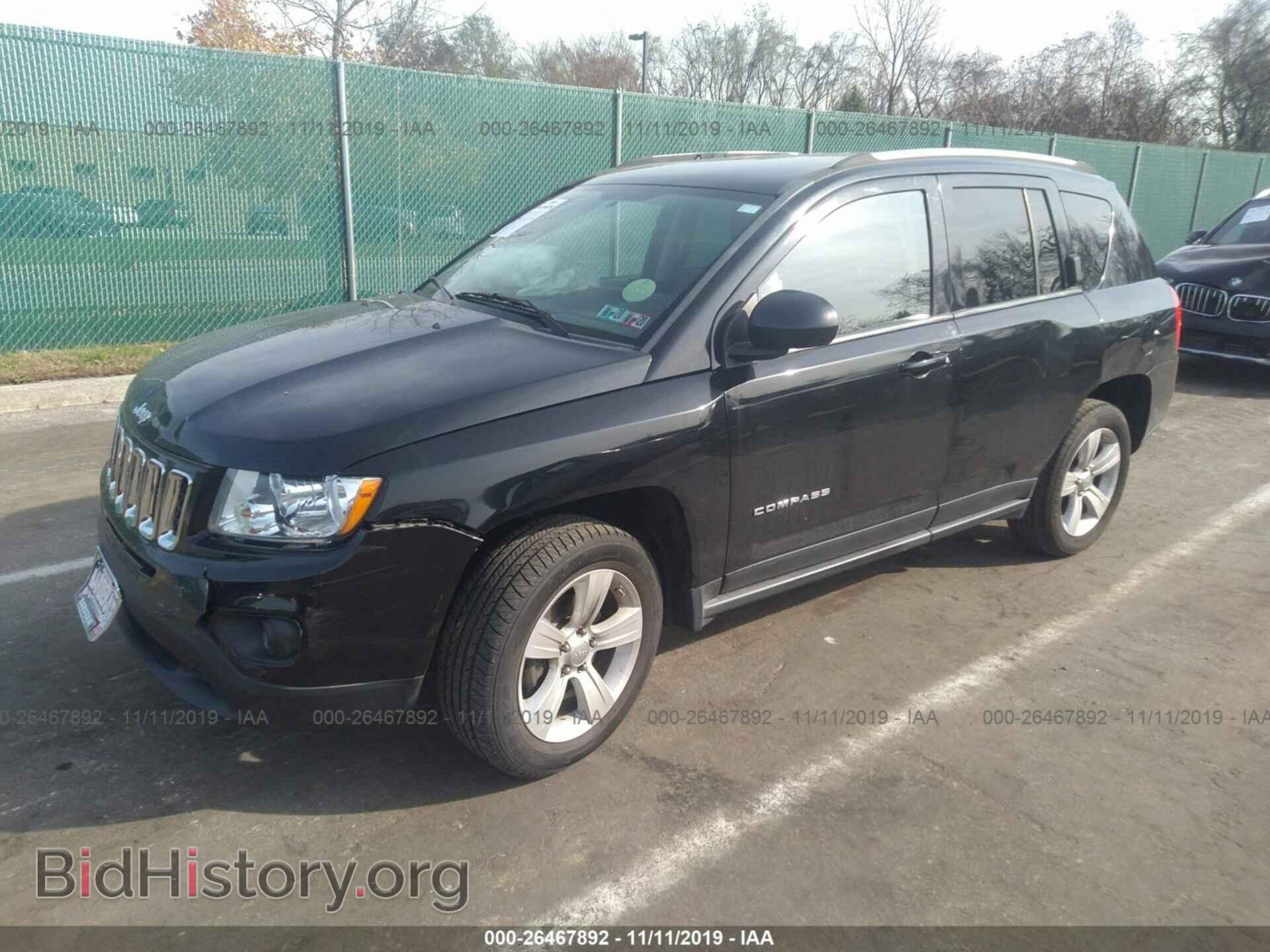 2012 JEEP COMPASS - VIN: 1C4NJCBA4CD559526 - Фото 2