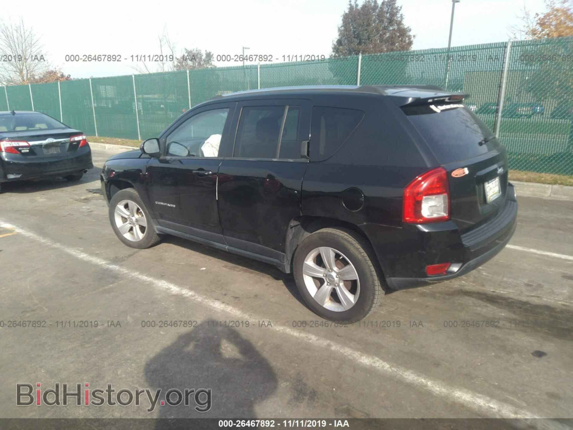 2012 JEEP COMPASS - VIN: 1C4NJCBA4CD559526 - Фото 3