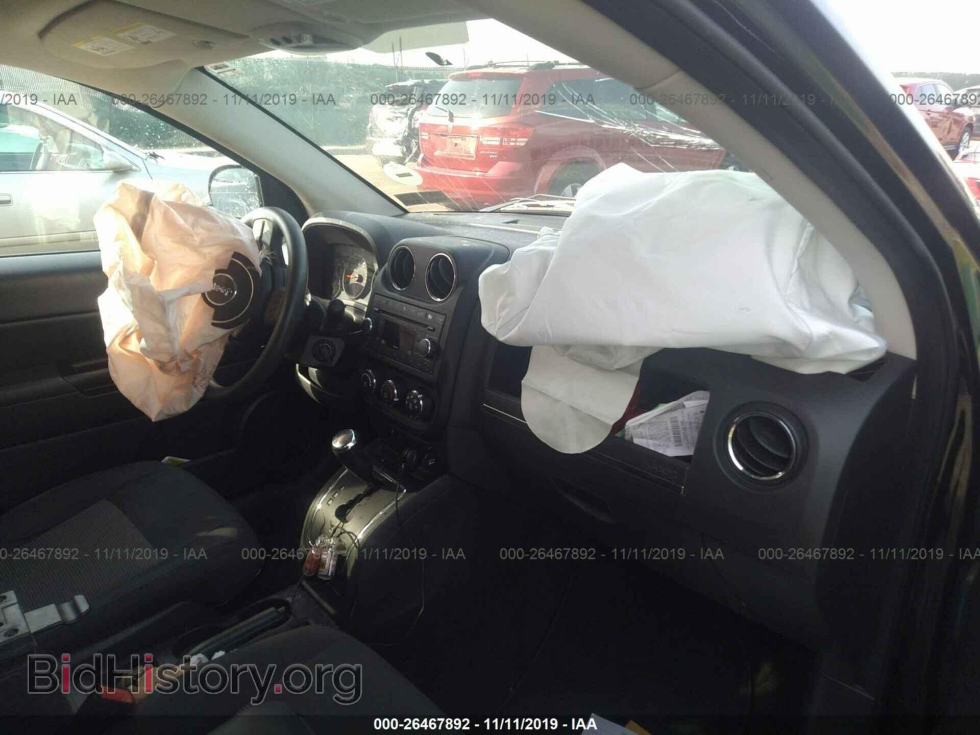 2012 JEEP COMPASS - VIN: 1C4NJCBA4CD559526 - Фото 5
