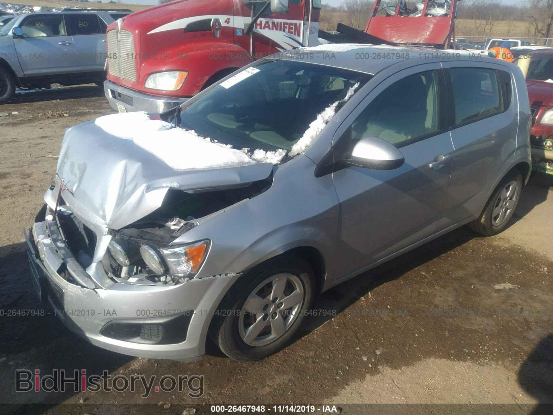 2014 CHEVROLET SONIC - VIN: 1G1JA6SH4E4120934 - Фото 2