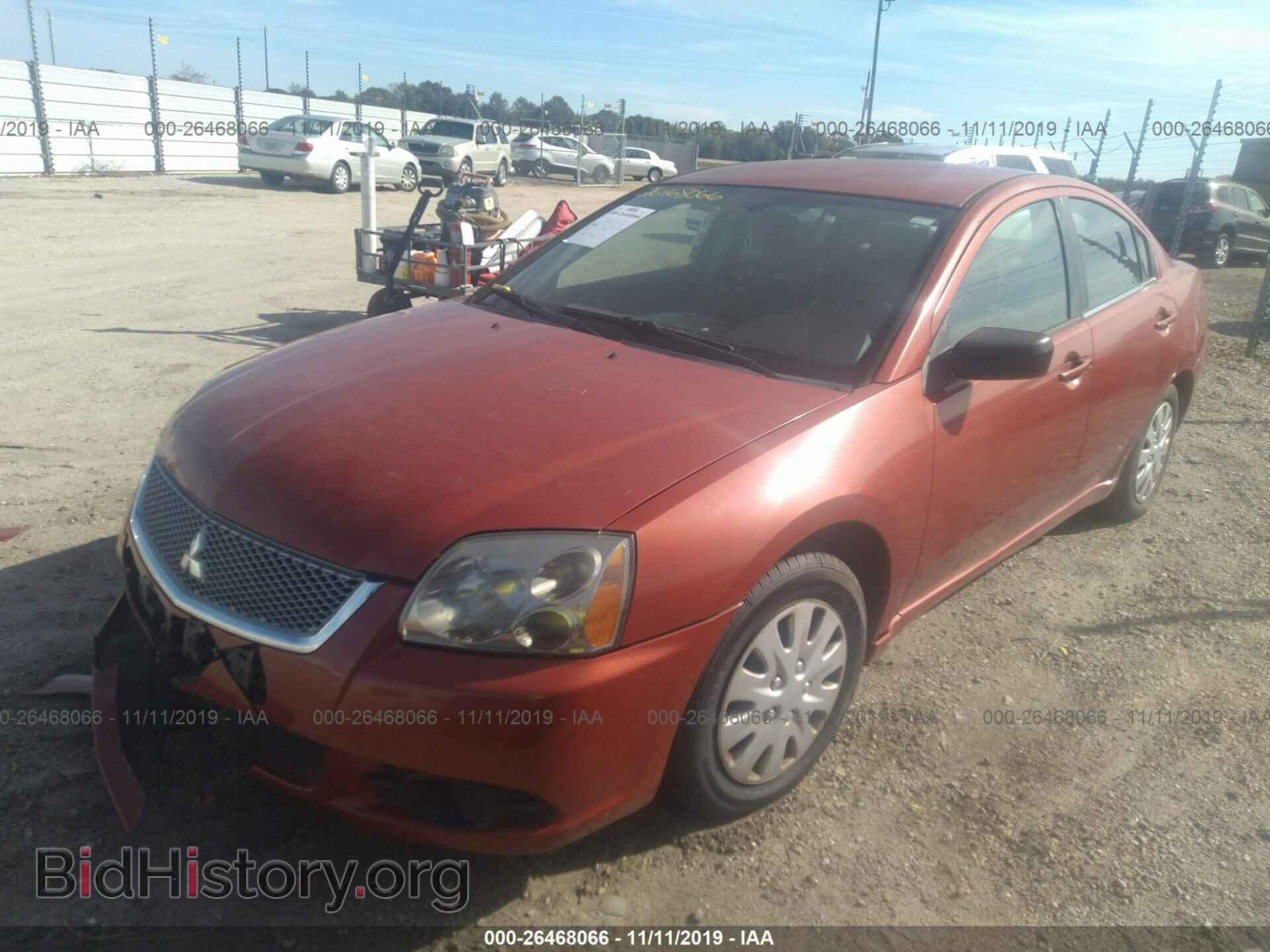 2012 MITSUBISHI GALANT - VIN: 4A32B3FF5CE008650 - Фото 2