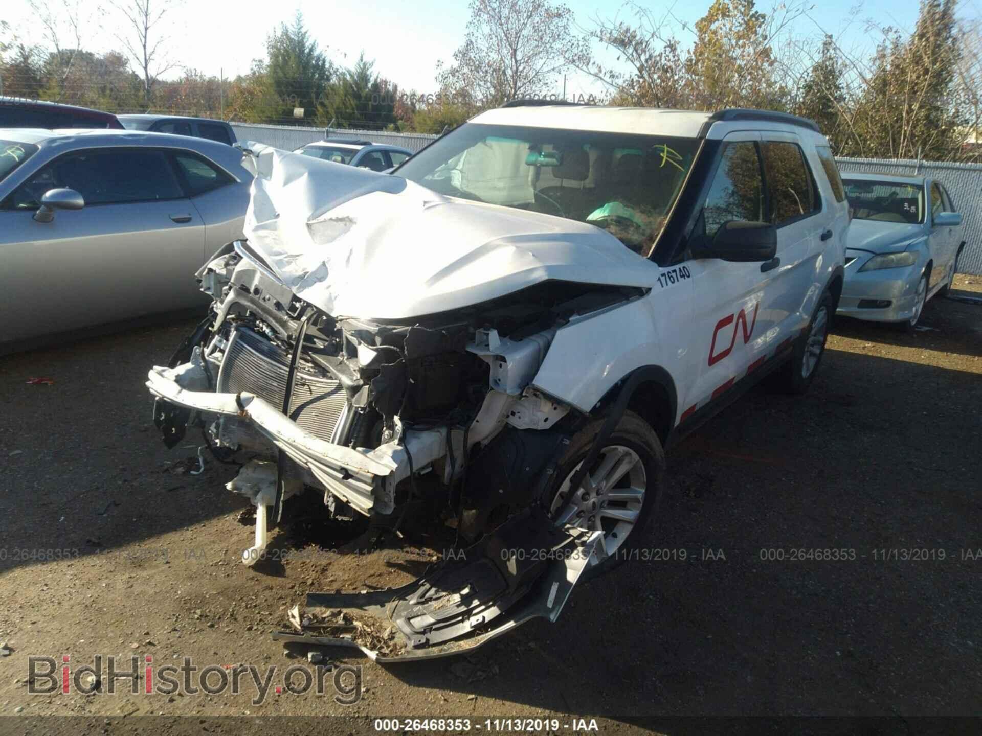 2017 FORD EXPLORER - VIN: 1FM5K8B83HGA76960 - Фото 2