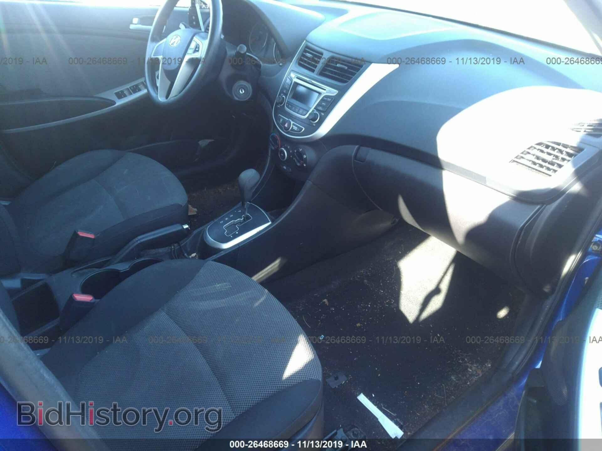 2014 HYUNDAI ACCENT - VIN: KMHCT5AE5EU171804 - Фото 5