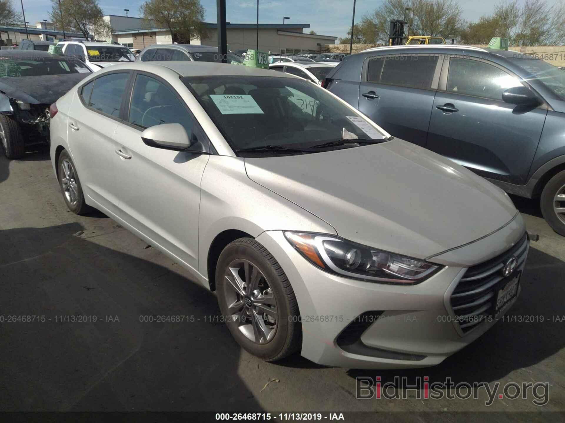 Photo KMHD84LF0JU593236 - HYUNDAI ELANTRA 2018