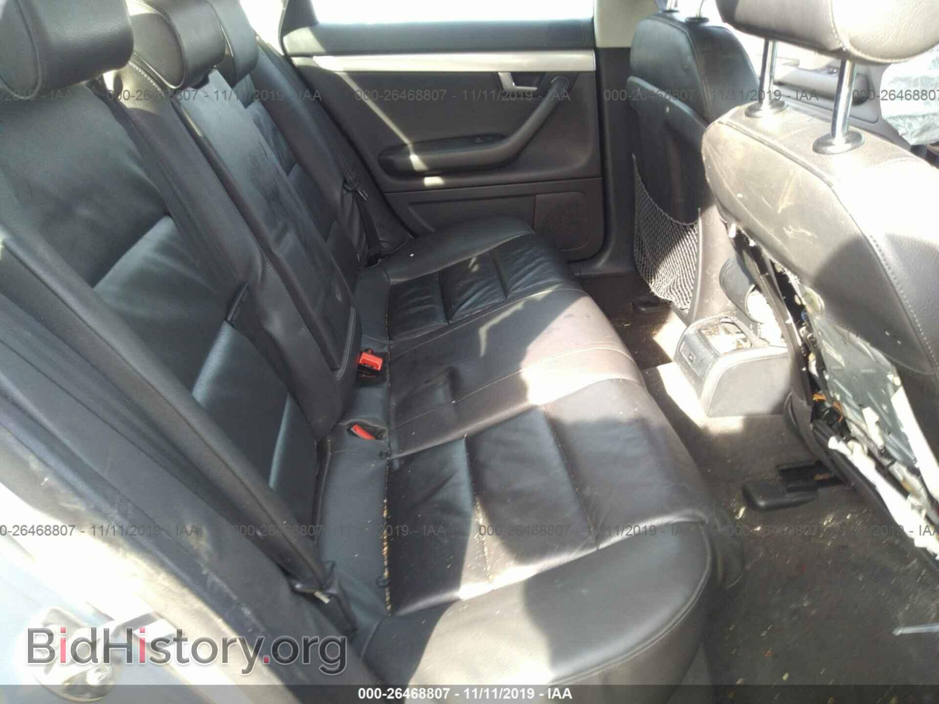 2008 AUDI A4 - VIN: WAUDF78E88A158159 - Фото 8
