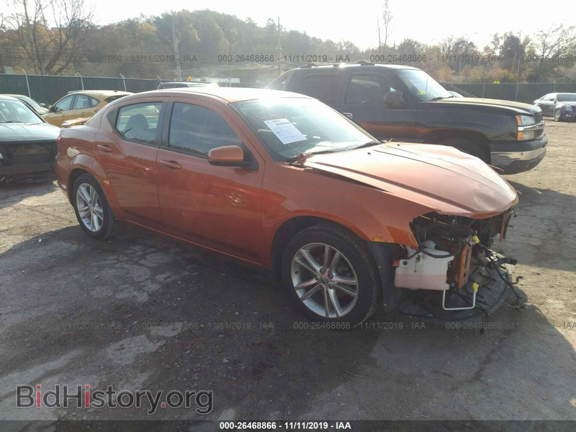 Фотография 1B3BD1FGXBN605643 - DODGE AVENGER 2011
