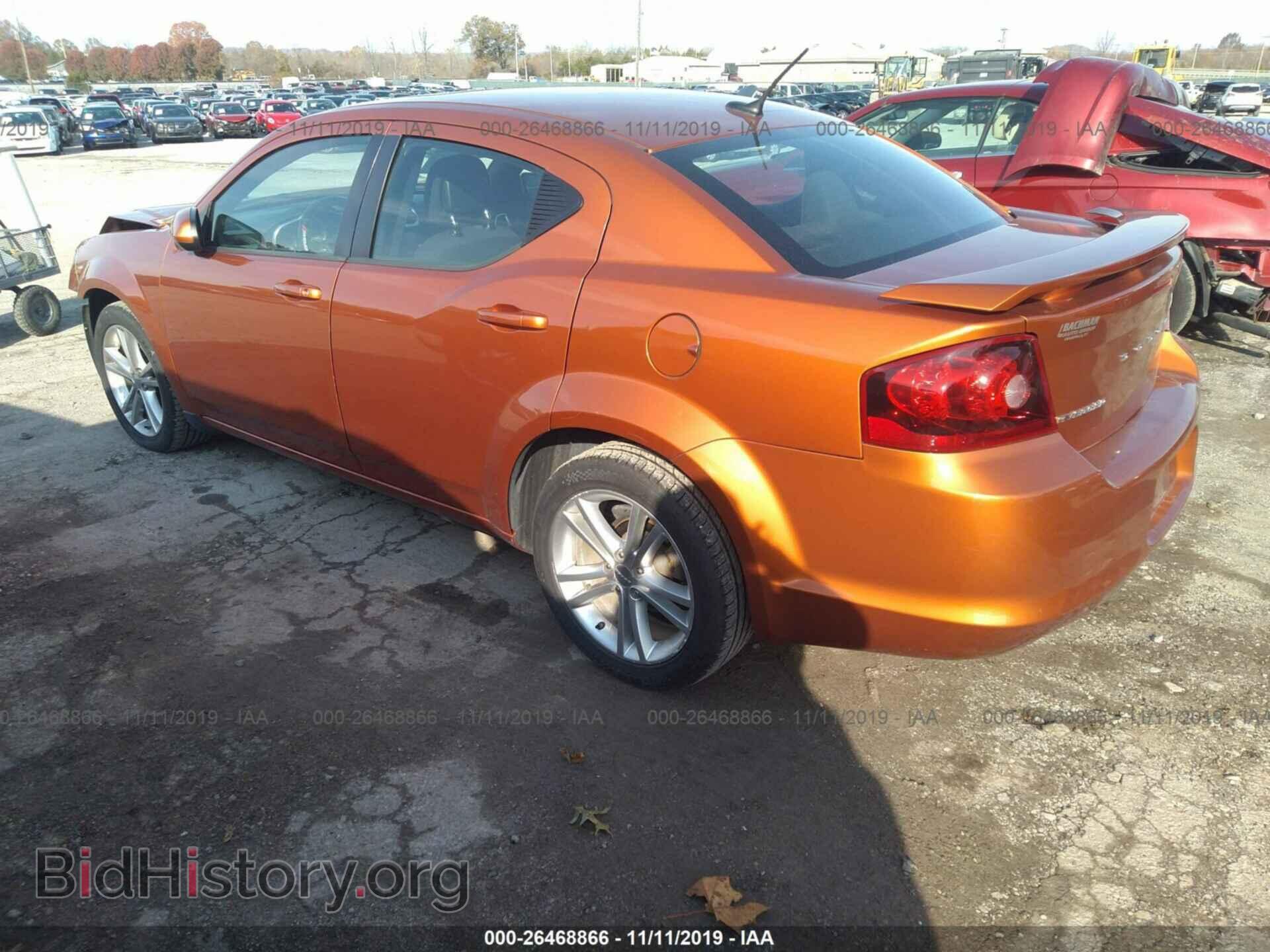 2011 DODGE AVENGER - VIN: 1B3BD1FGXBN605643 - Фото 3