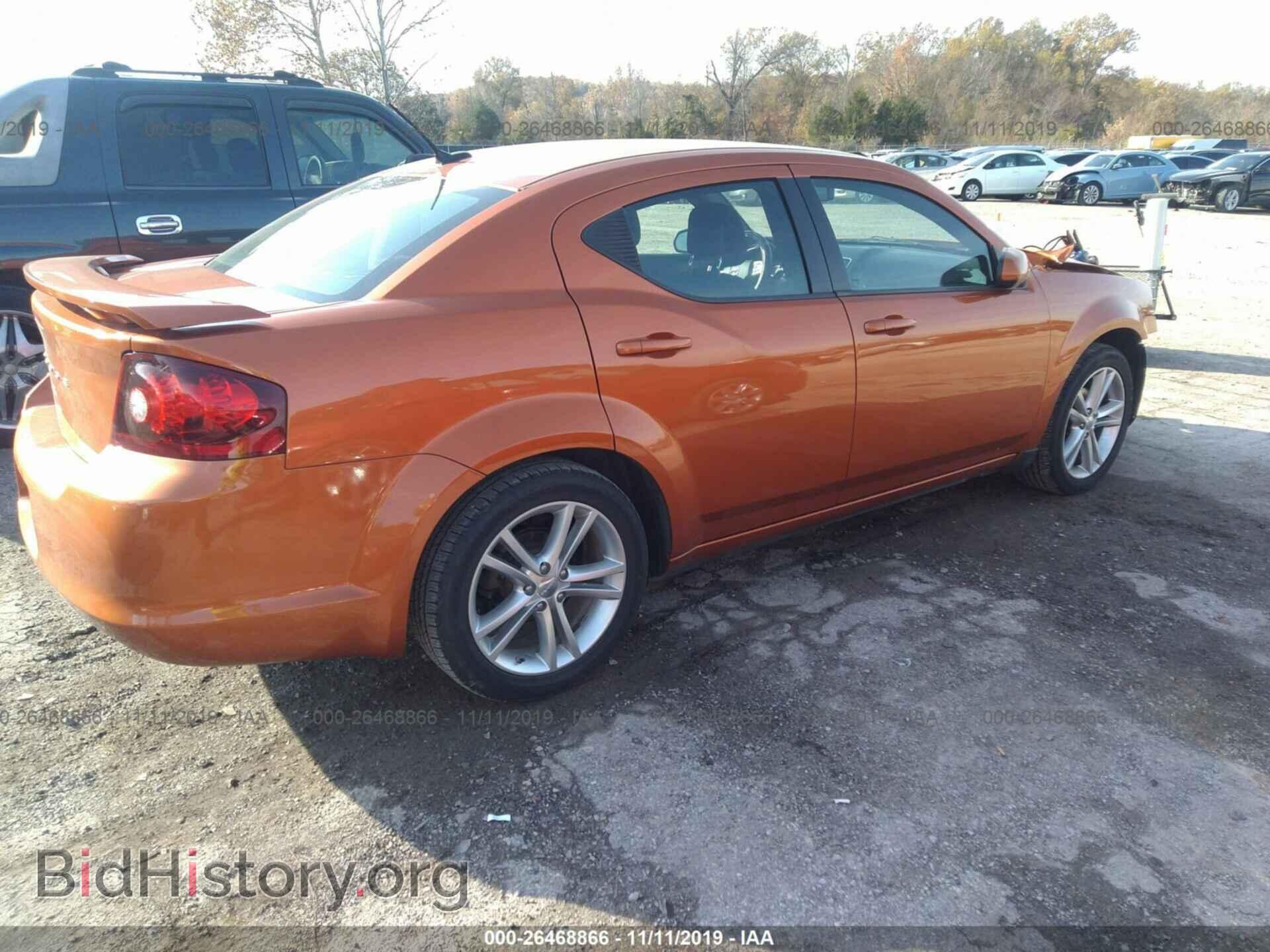 2011 DODGE AVENGER - VIN: 1B3BD1FGXBN605643 - Фото 4