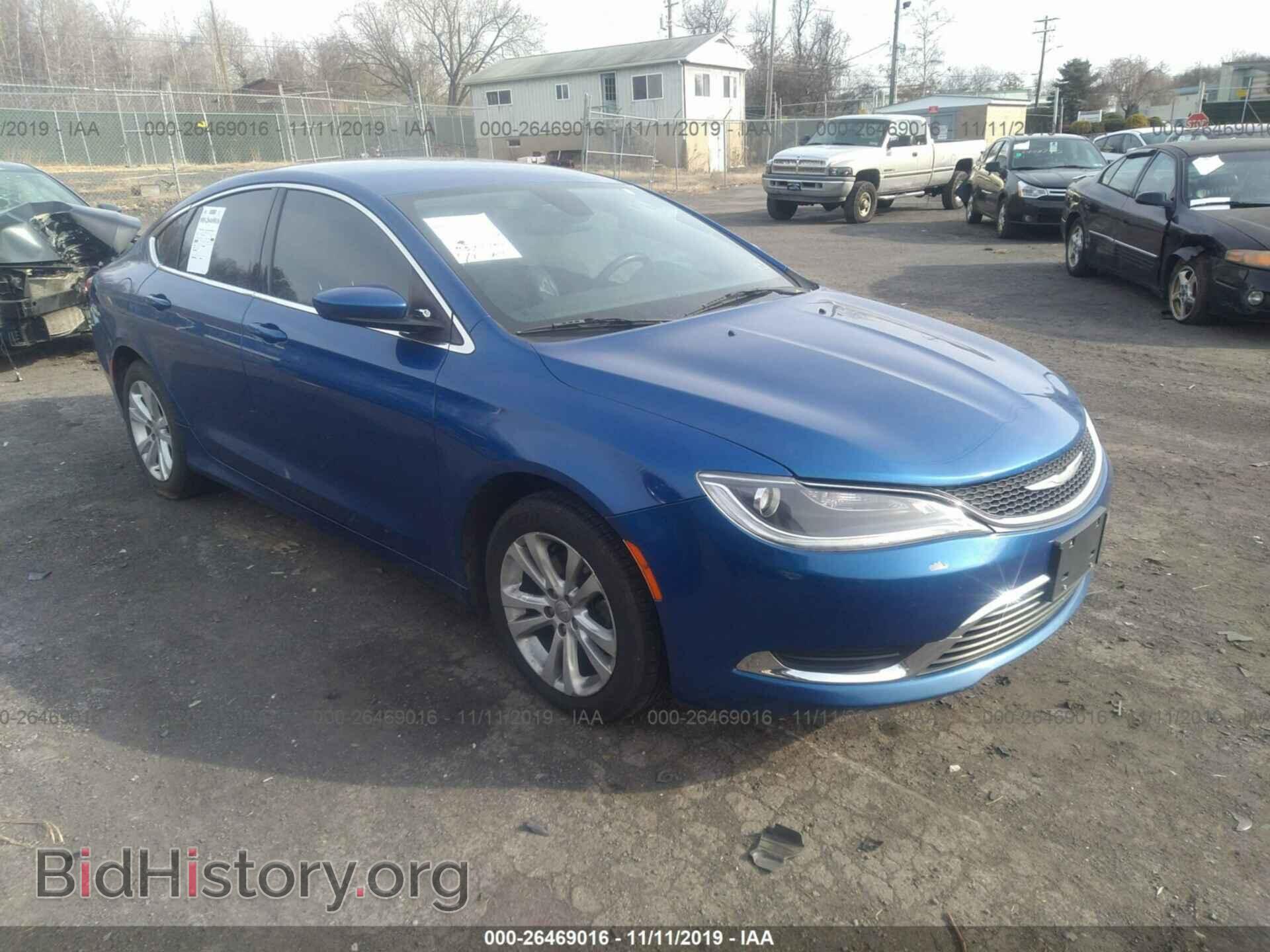 Photo 1C3CCCAB9FN704851 - CHRYSLER 200 2015