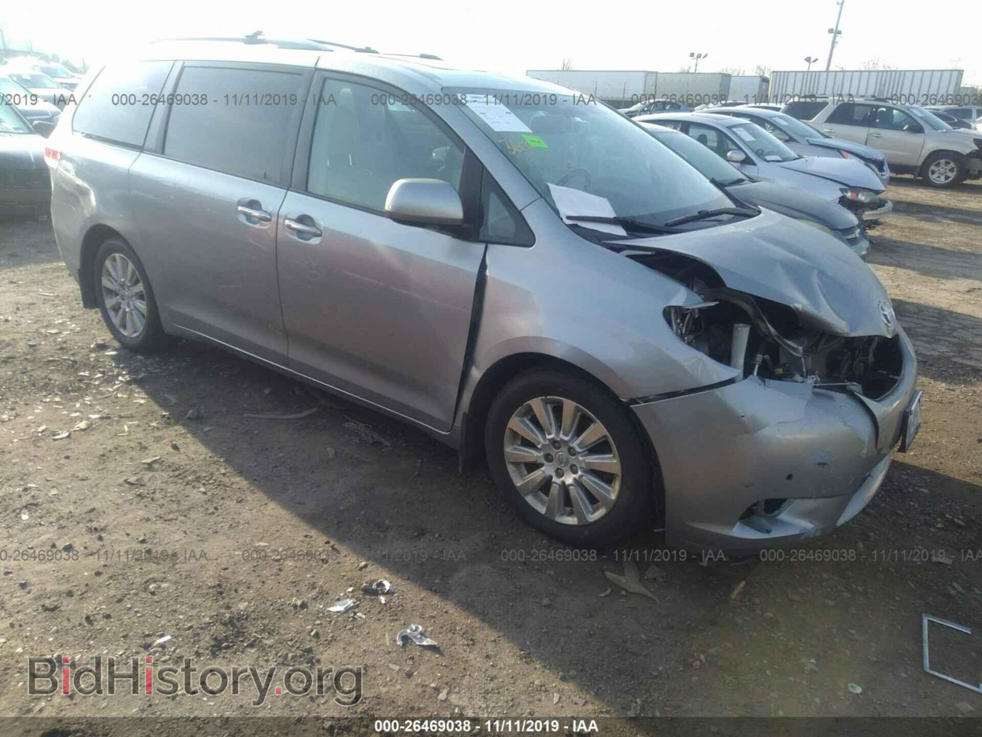 Photo 5TDYK3DC2CS200060 - TOYOTA SIENNA 2012