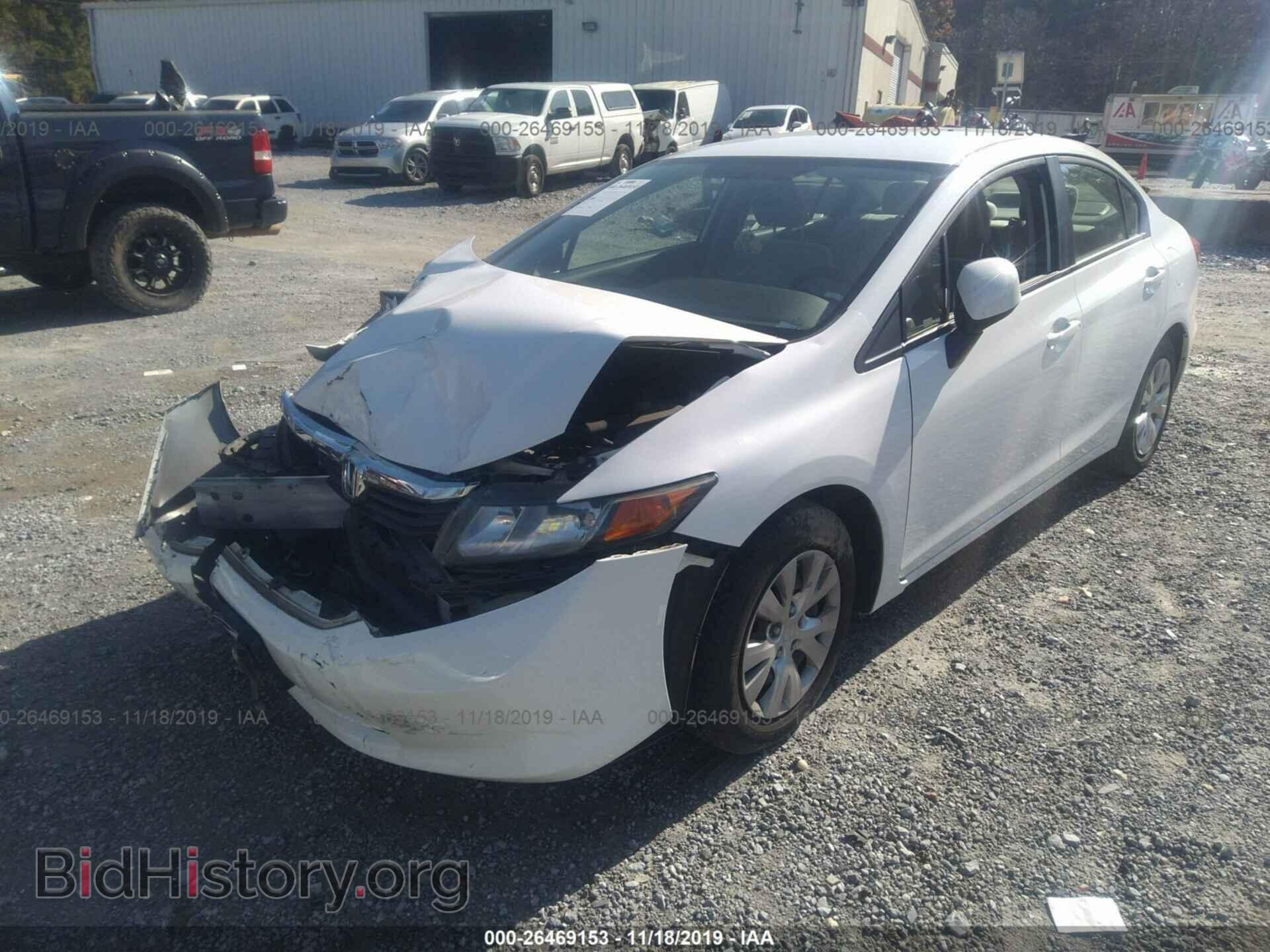 2012 HONDA CIVIC - VIN: 19XFB2F56CE078295 - Photo 2