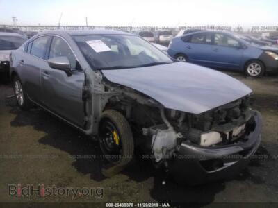2014 Mazda 6 Sport, gray — VIN JM1GJ1U68E1161777, IAAI