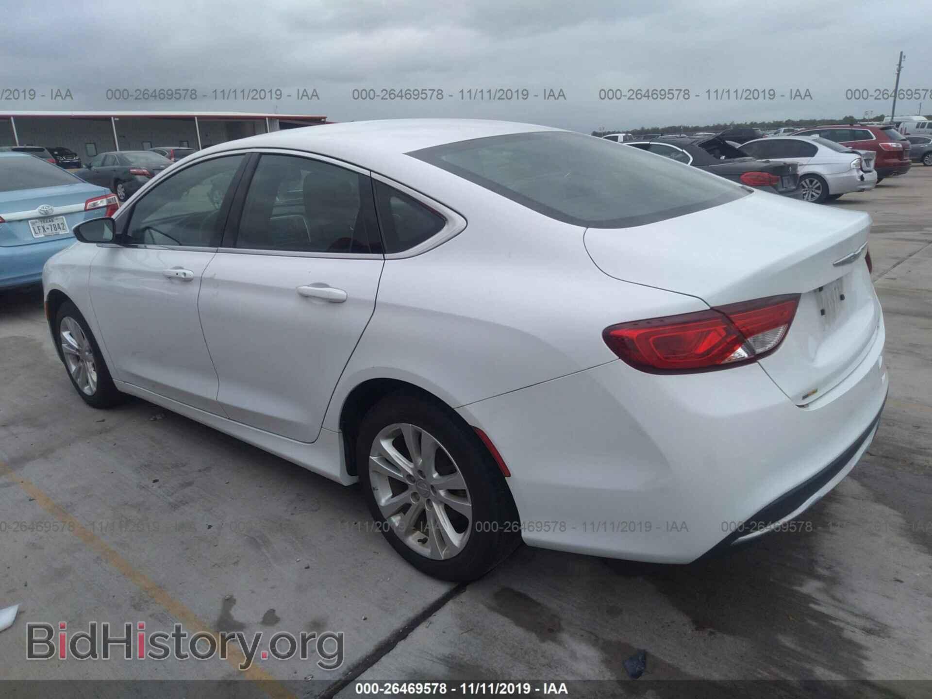 2016 CHRYSLER 200 - VIN: 1C3CCCAB9GN148705 - Фото 3