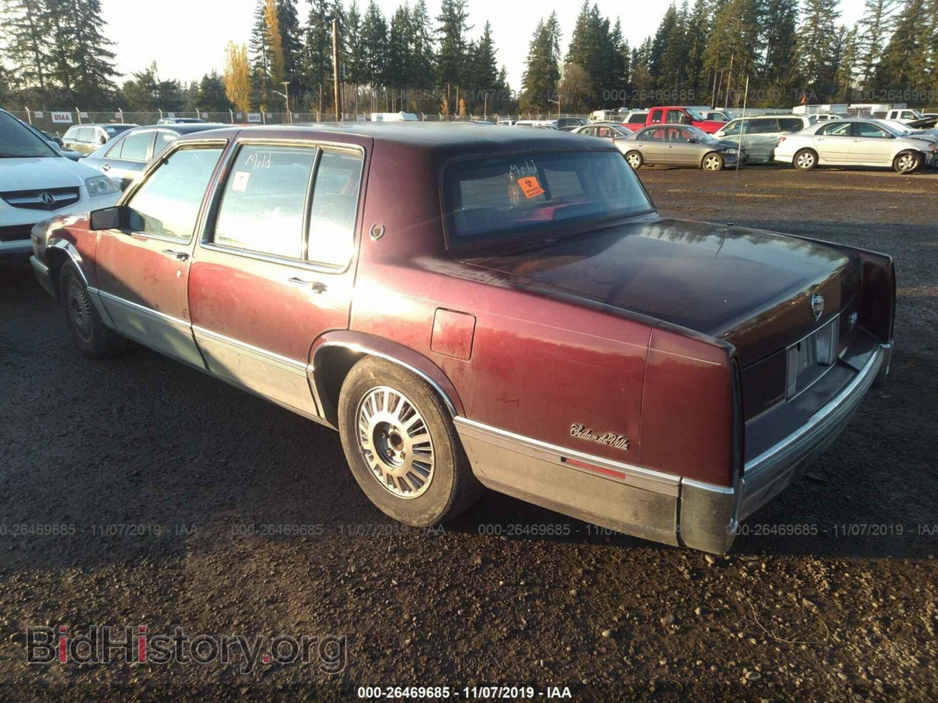 1990 CADILLAC DEVILLE - VIN: 1G6CD5331L4232885 - Фото 3