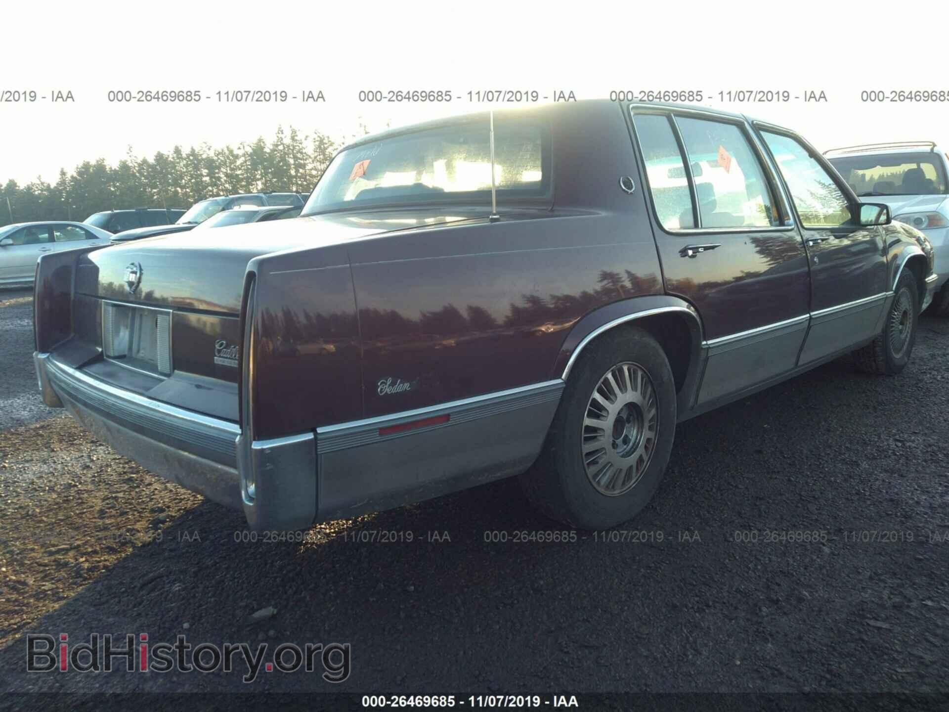 1990 CADILLAC DEVILLE - VIN: 1G6CD5331L4232885 - Фото 4
