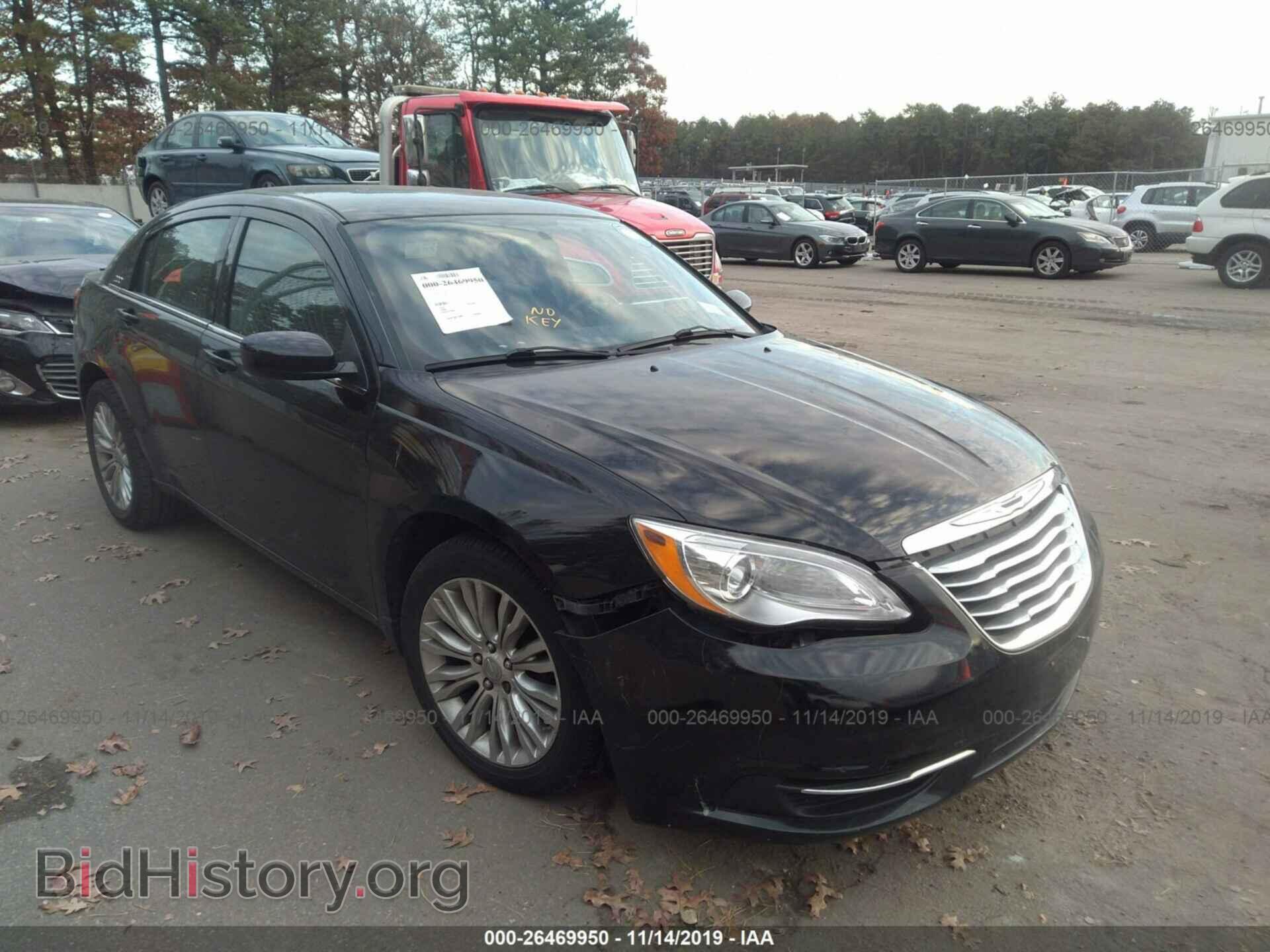 Фотография 1C3CCBAB3CN113422 - Chrysler 200 2012